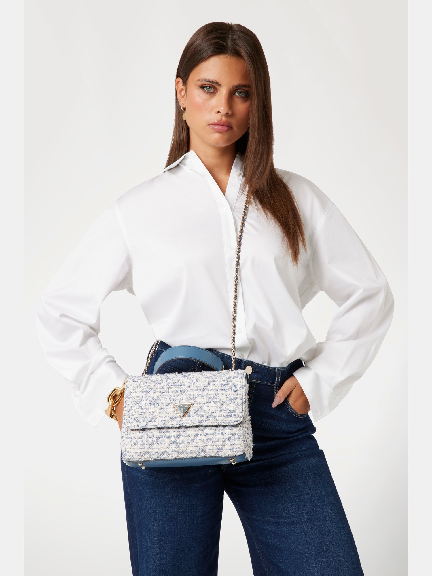 Giully tweed crossbody