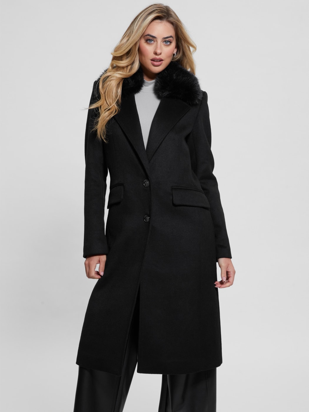 Eco Nancy Wool-Blend Coat