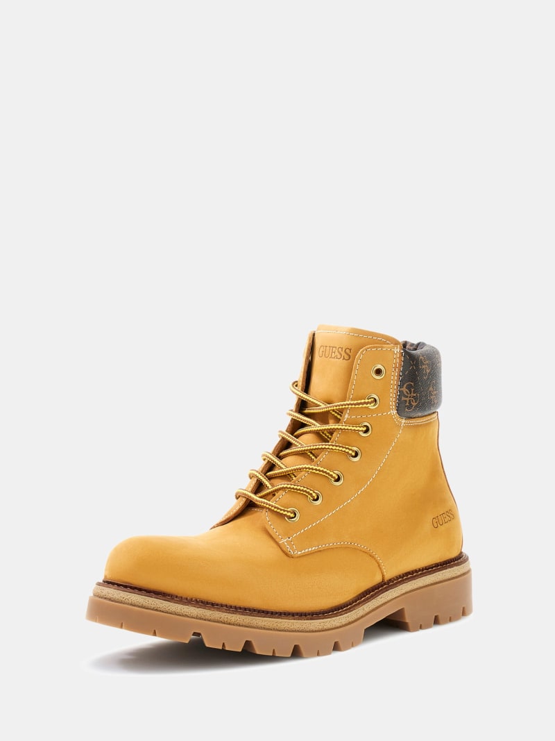 Siro Genuine Leather Combat Boot