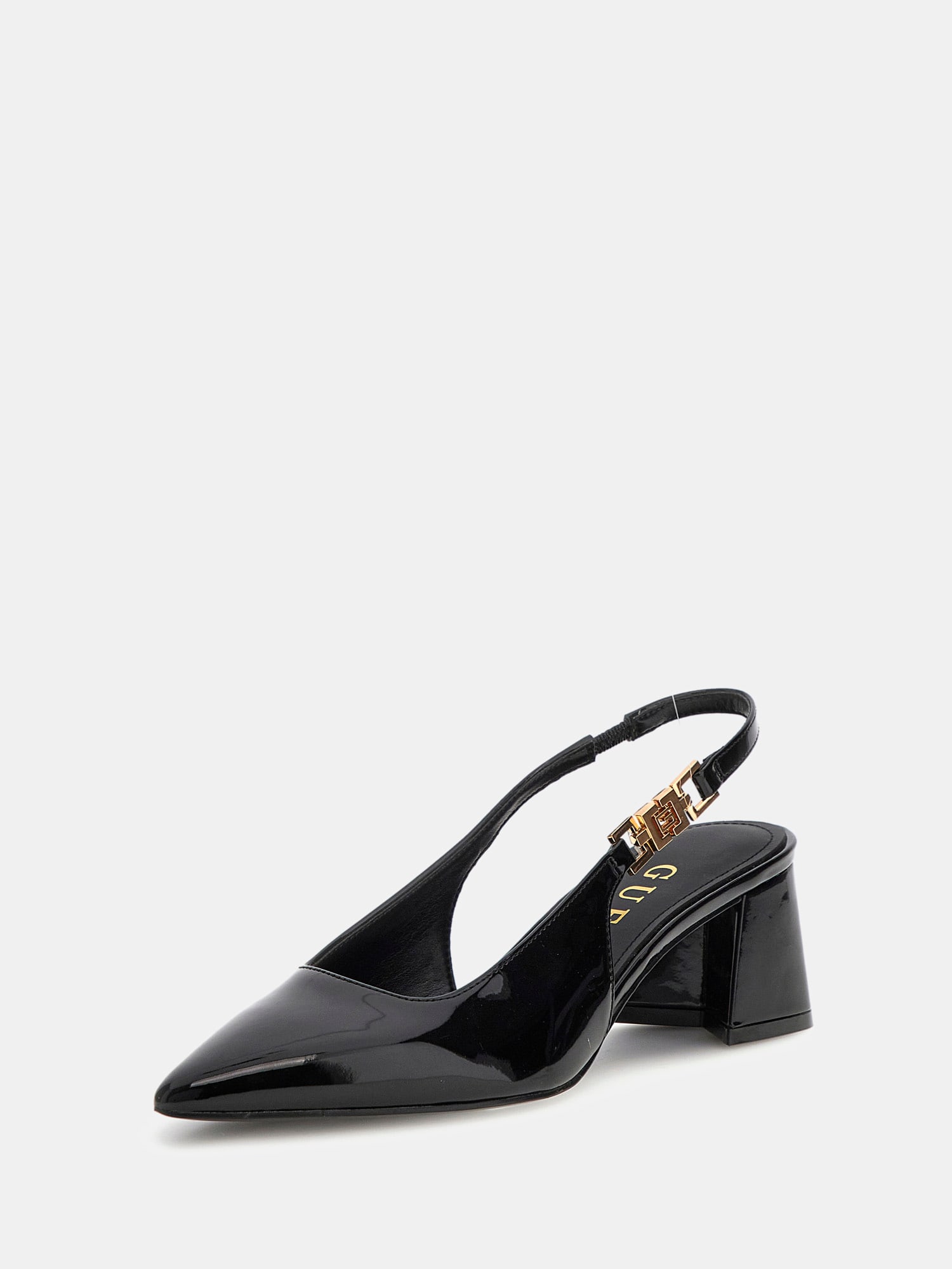 Zabela Patent Slingback
