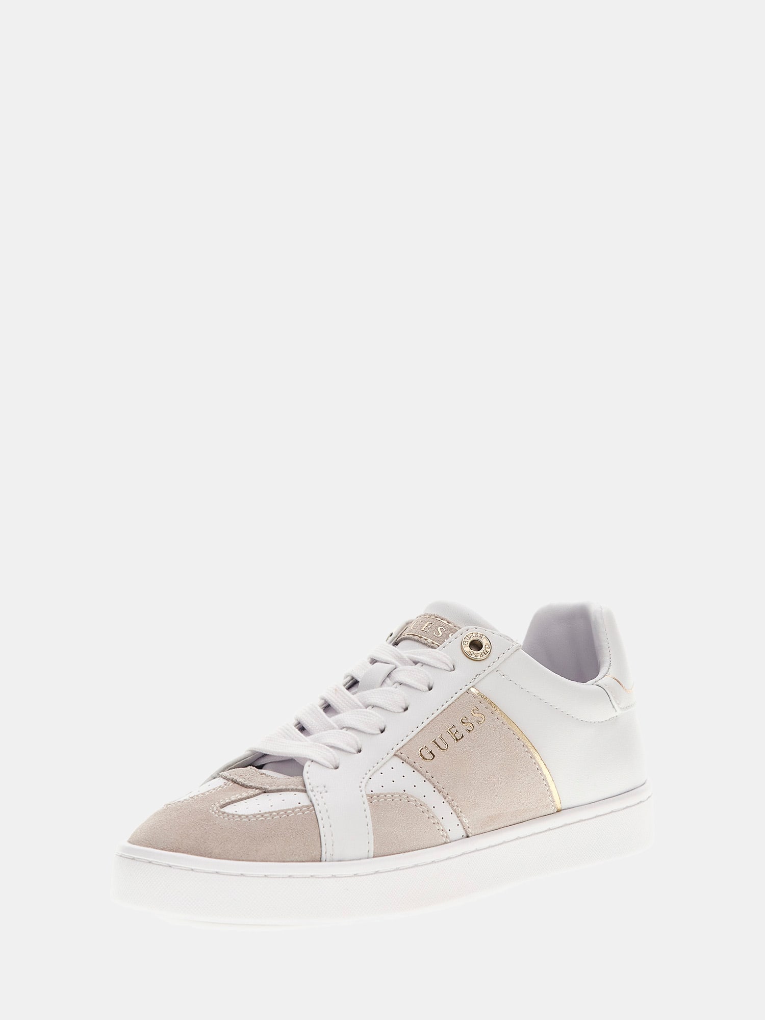 Jrone suede-insert sneaker