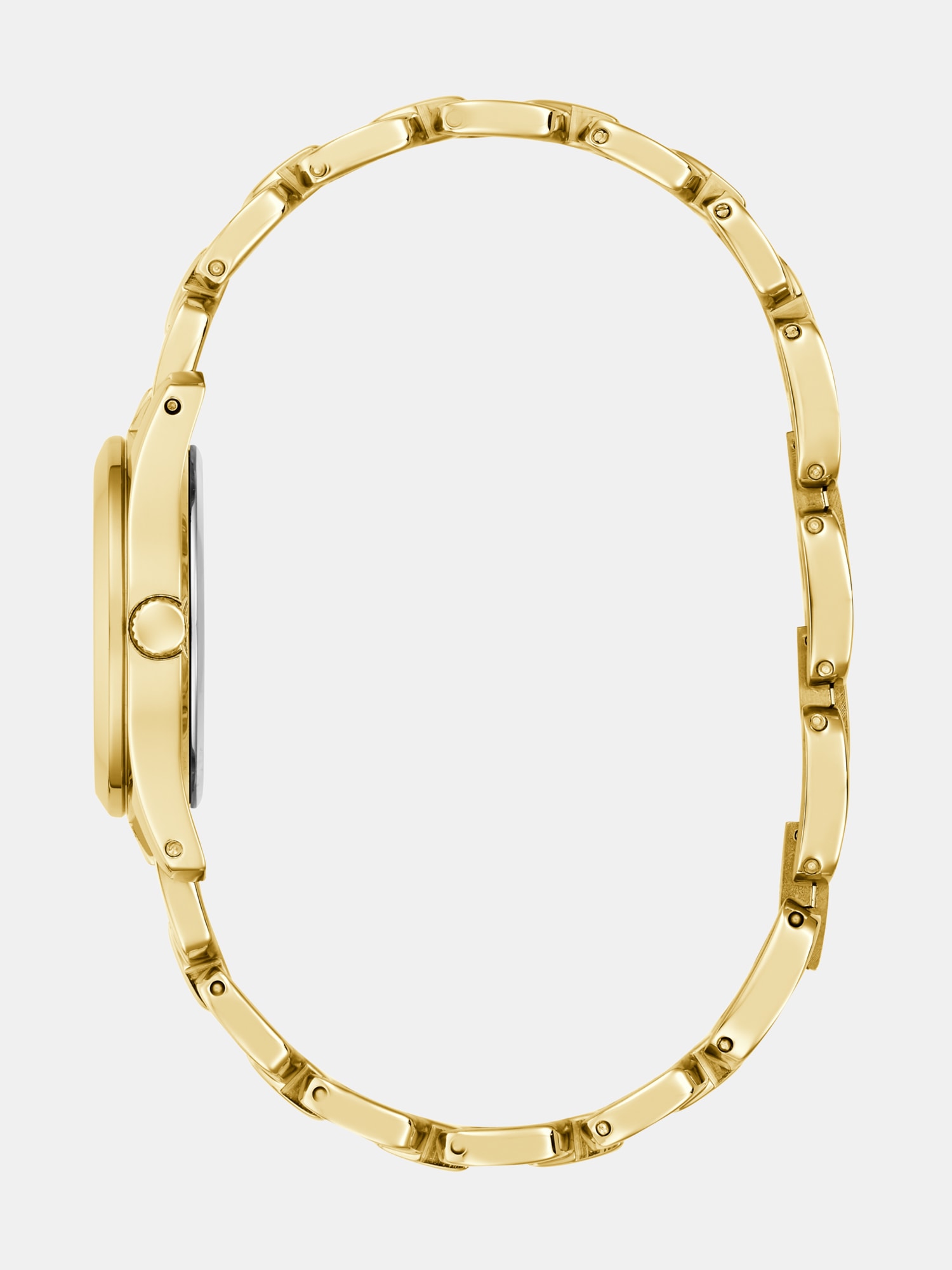 Recycled steel analogue watch 21 mm