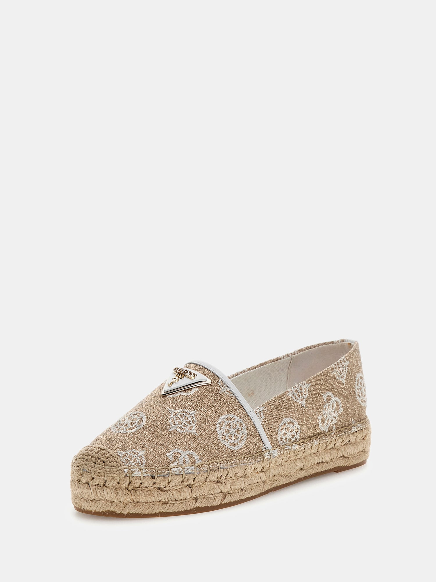 Jolandon leather-blend espadrille