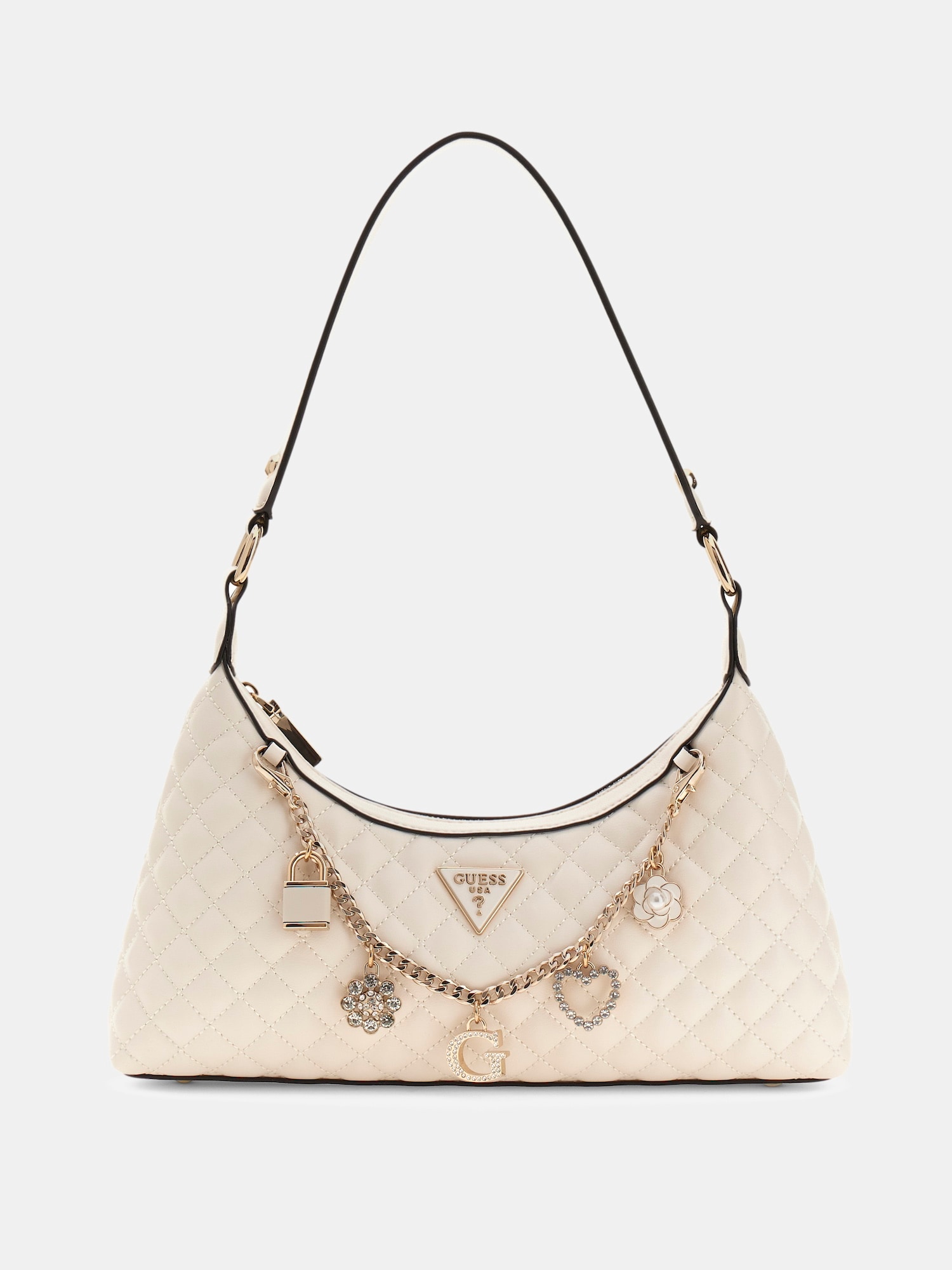 Everlee Charm Appliqué Shoulder Bag