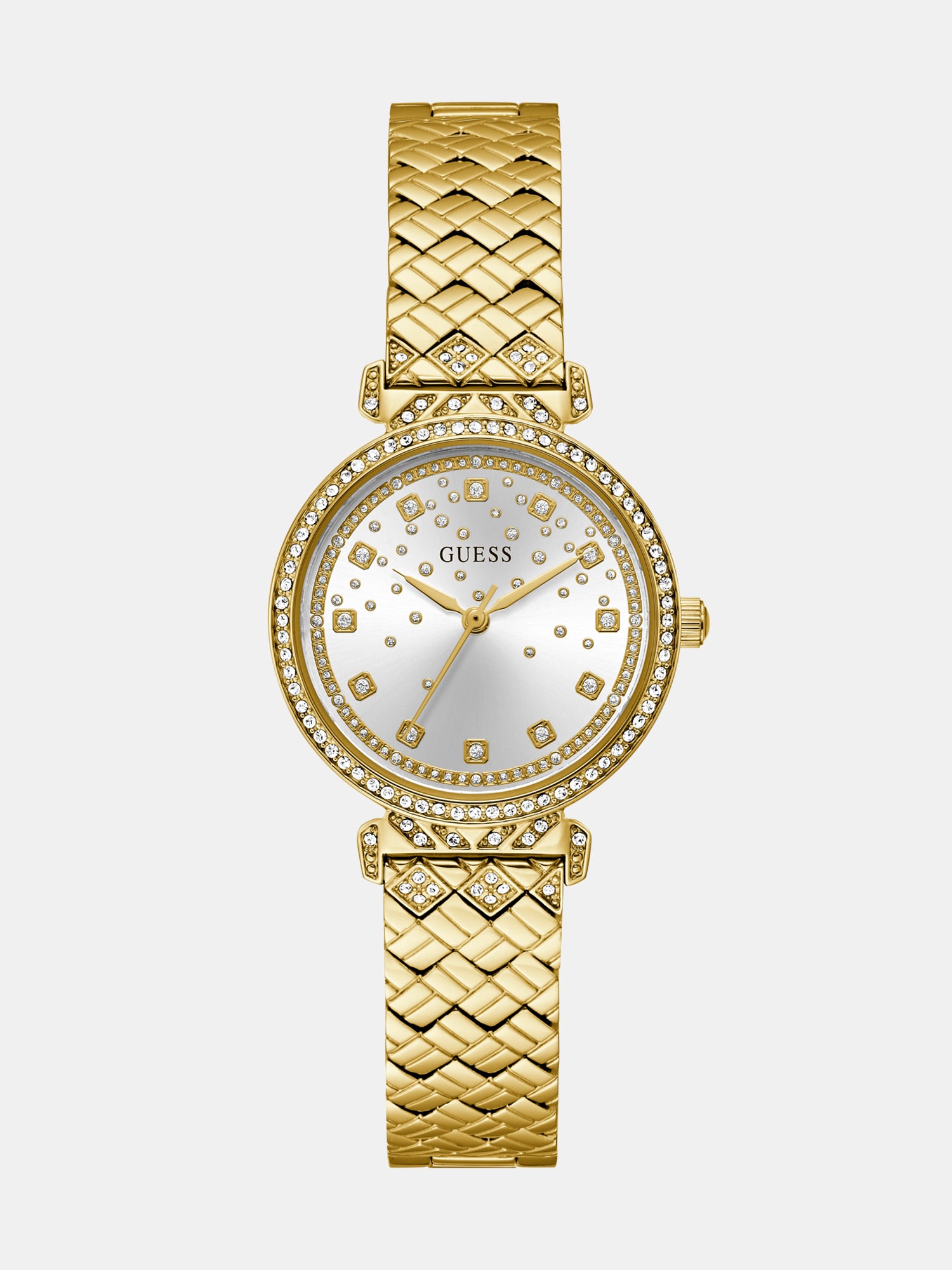 Crystal analogue watch