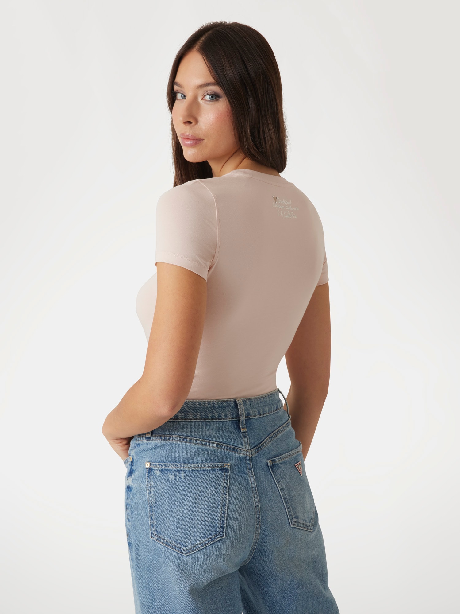 Animalier triangle logo T-shirt