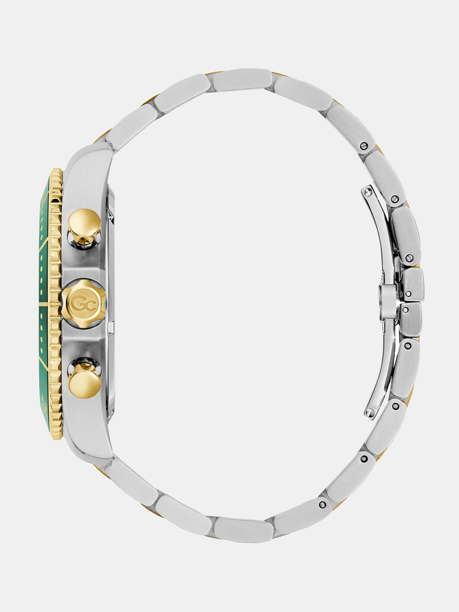 GC watch in stainless steel 44 mm