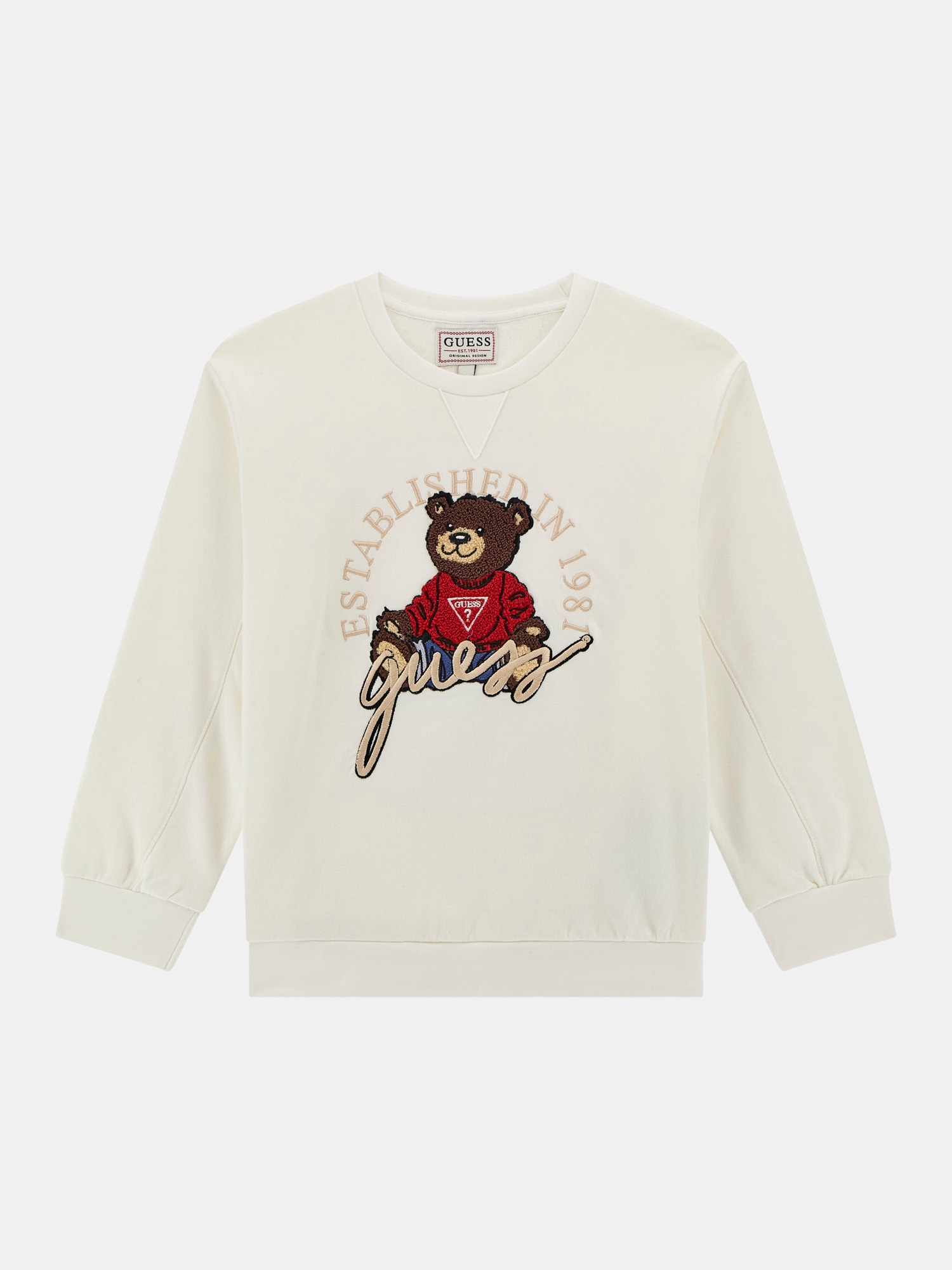 Front embroidery sweatshirt
