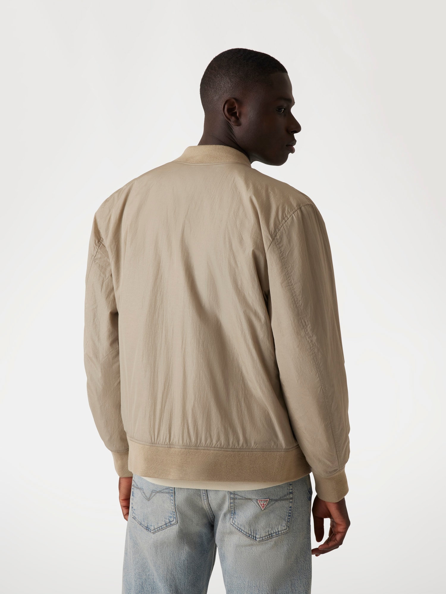 Zip-up technical jacket