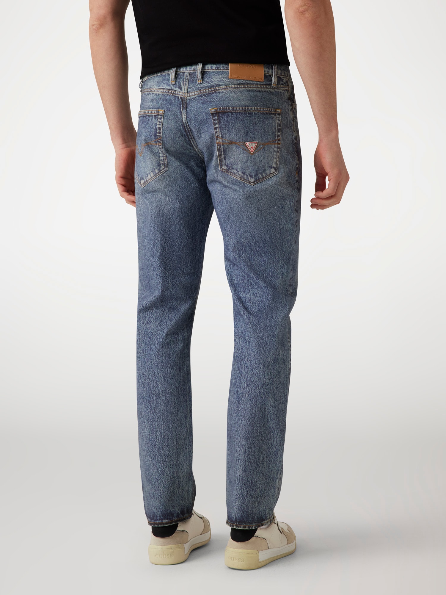 Angels slim-fit twill jeans