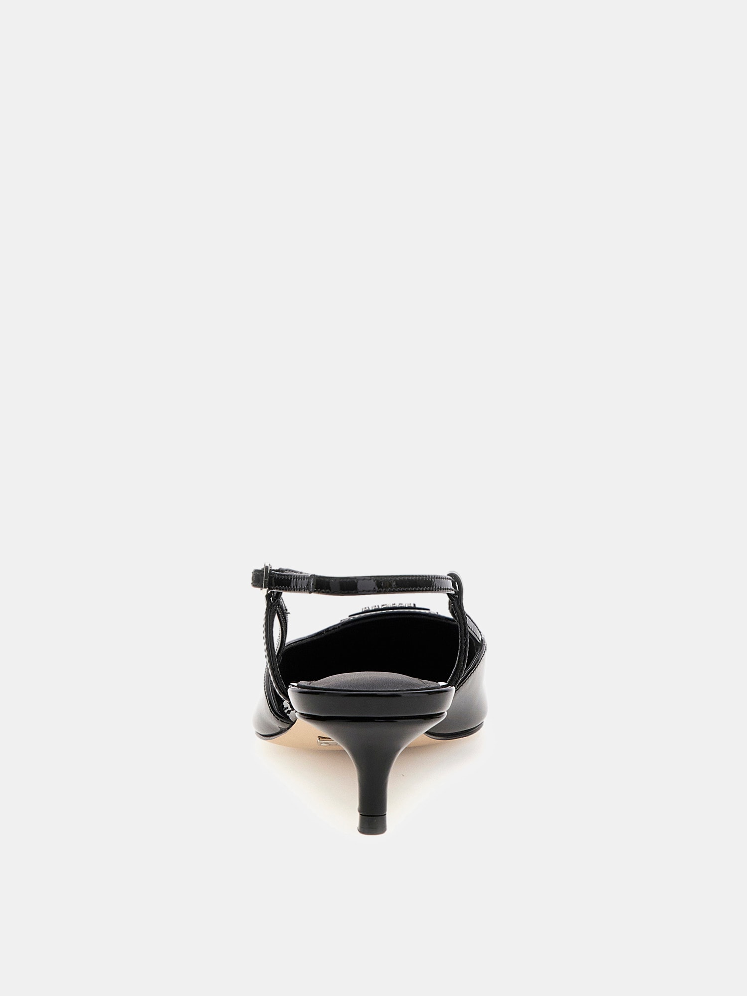 Jesson patent leather slingbacks