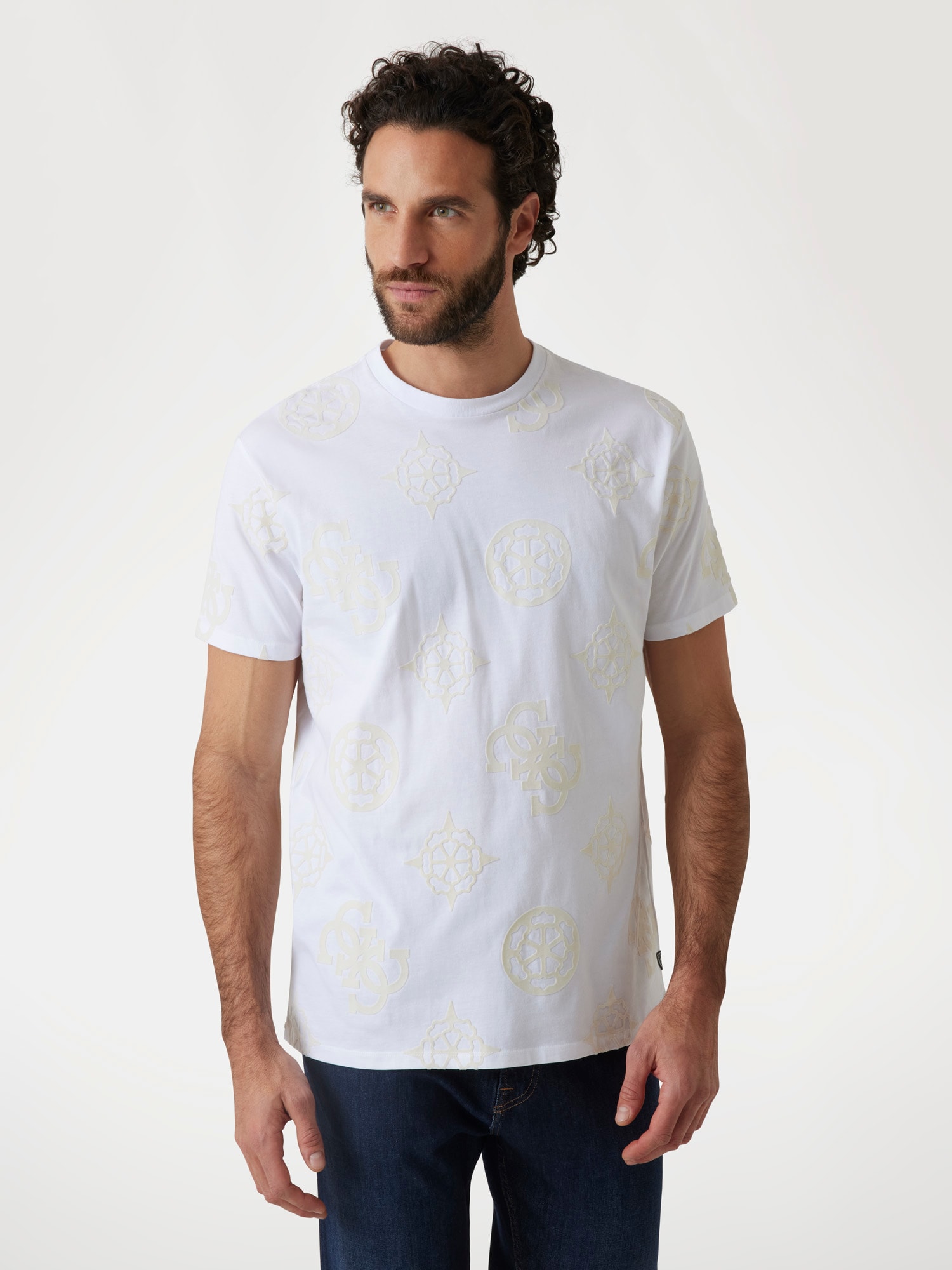 All over peony t-shirt