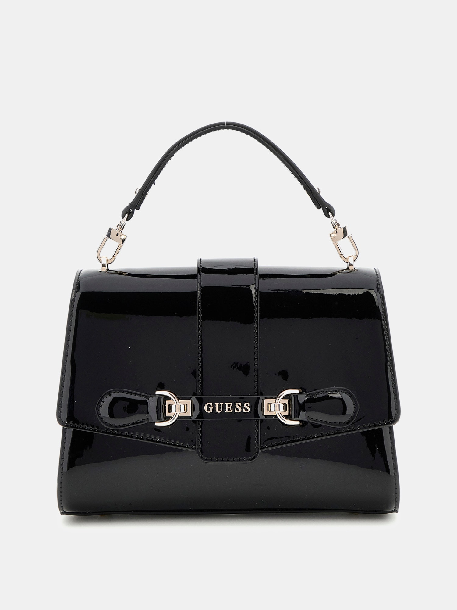 Nolana patent mini handbag