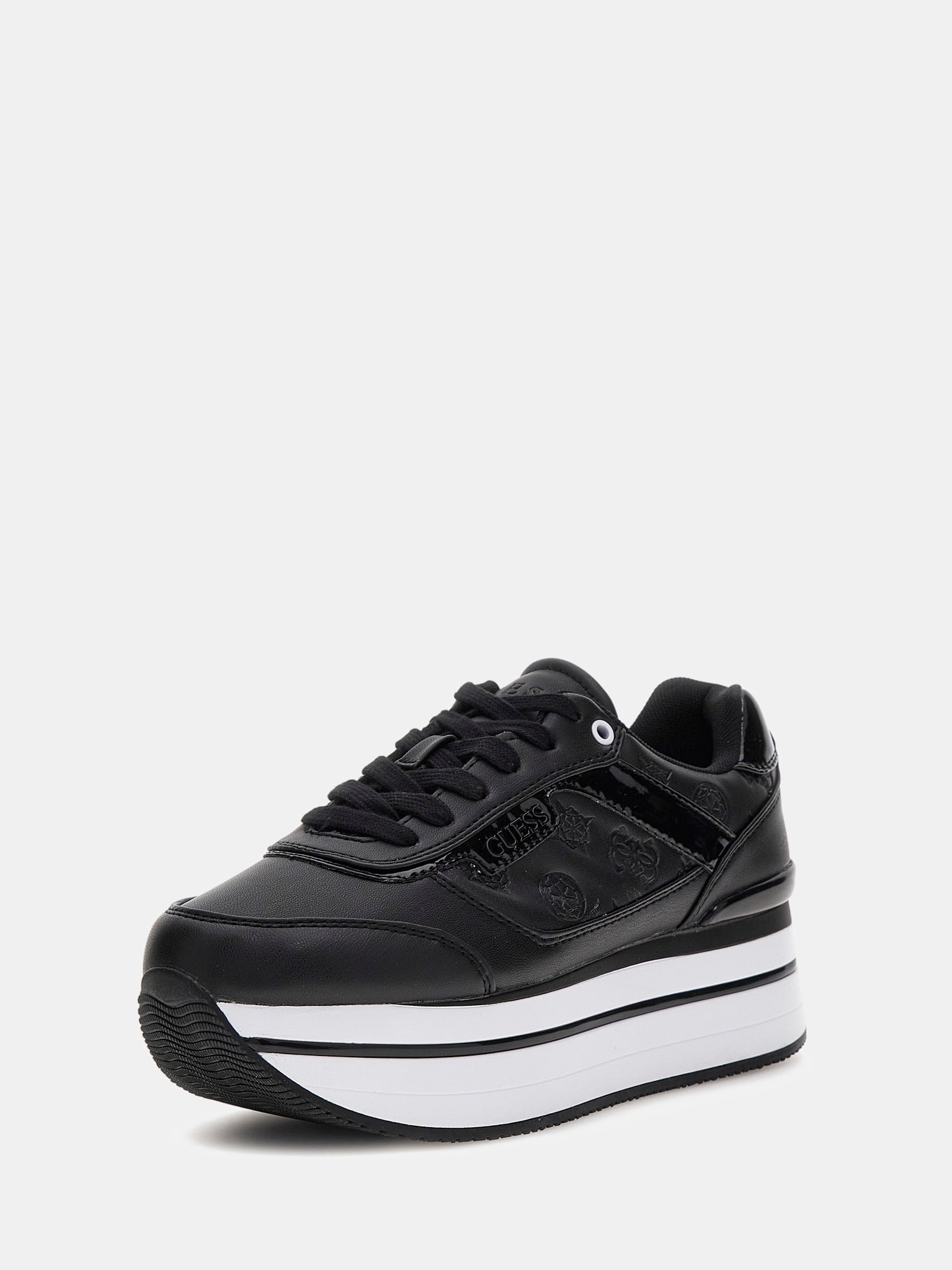 Hansini embossed logo running shoe