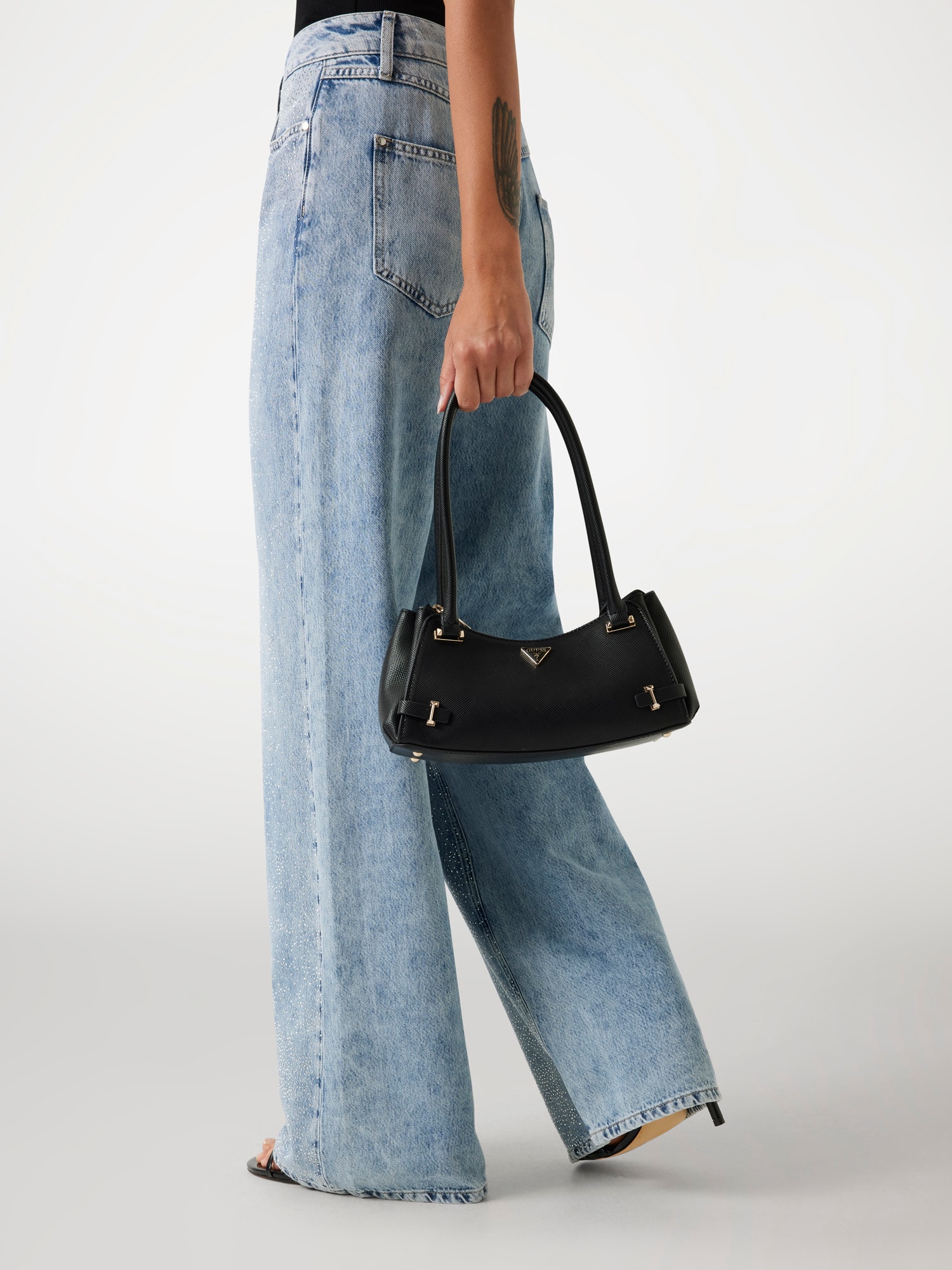 Rosalba Saffiano Shoulder Bag