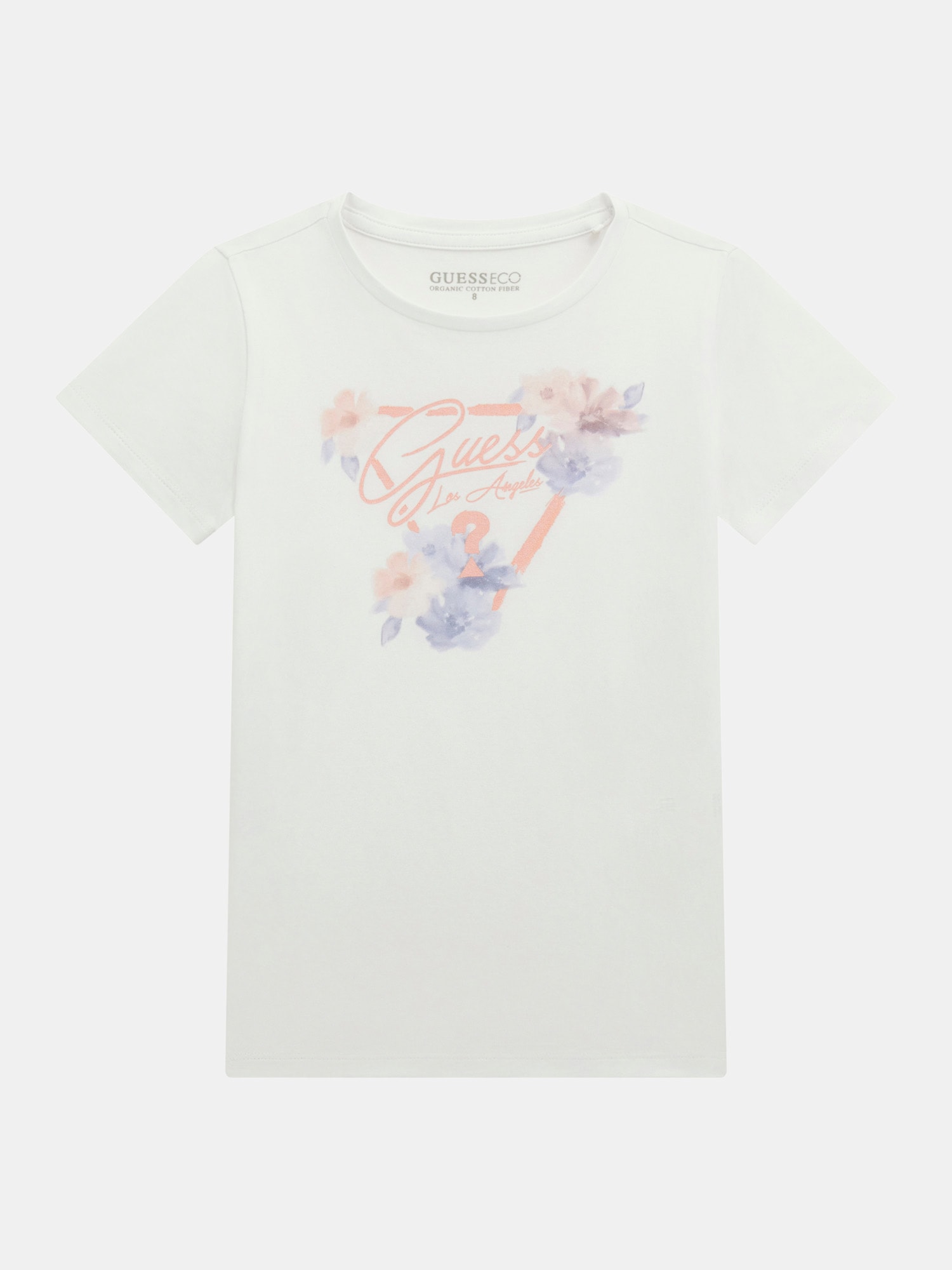 Floral triangle logo t-shirt