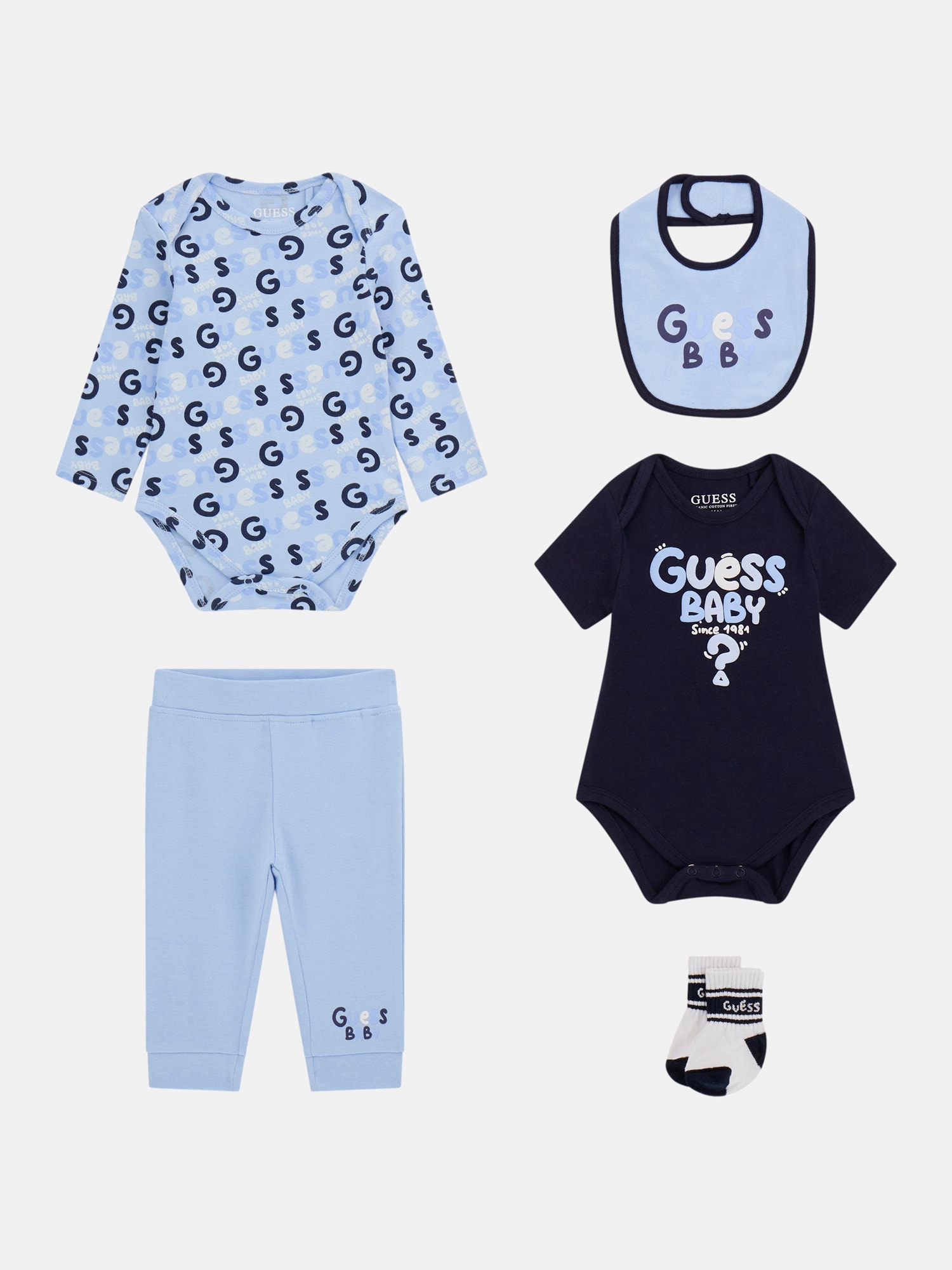 Bodies, socks, bib and pants set