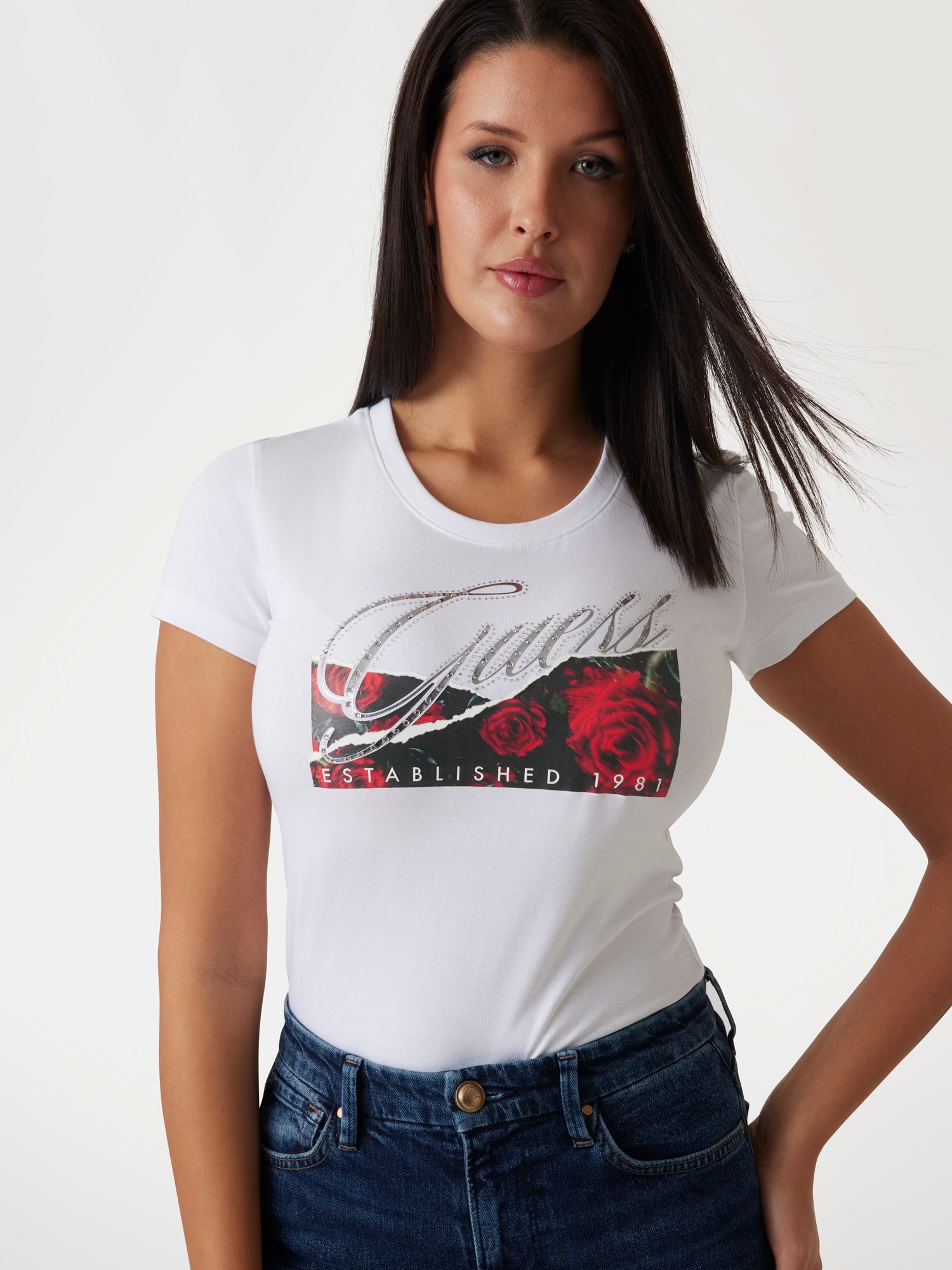 Floral print T-shirt