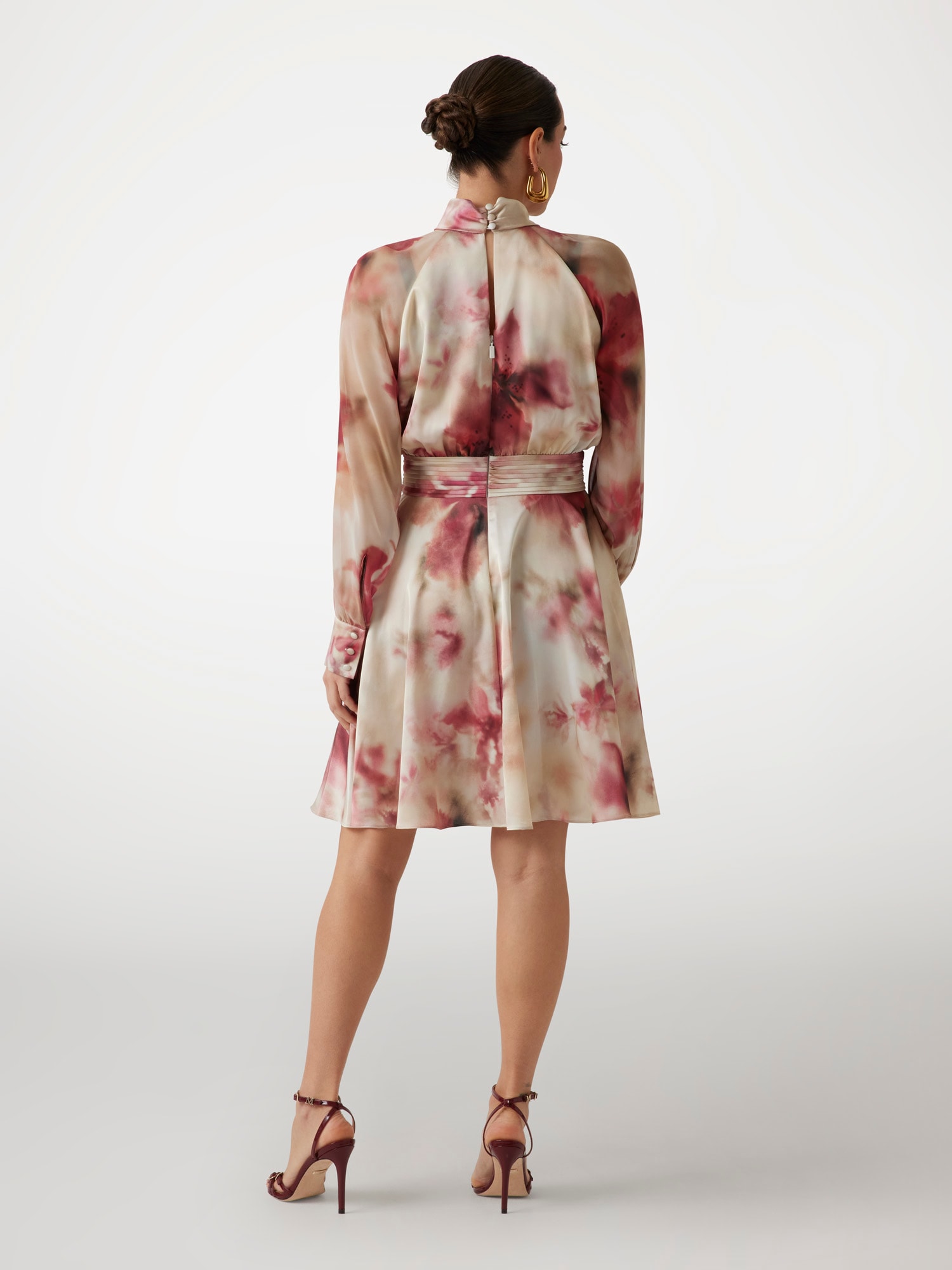 Marciano fit-and-flare mini dress