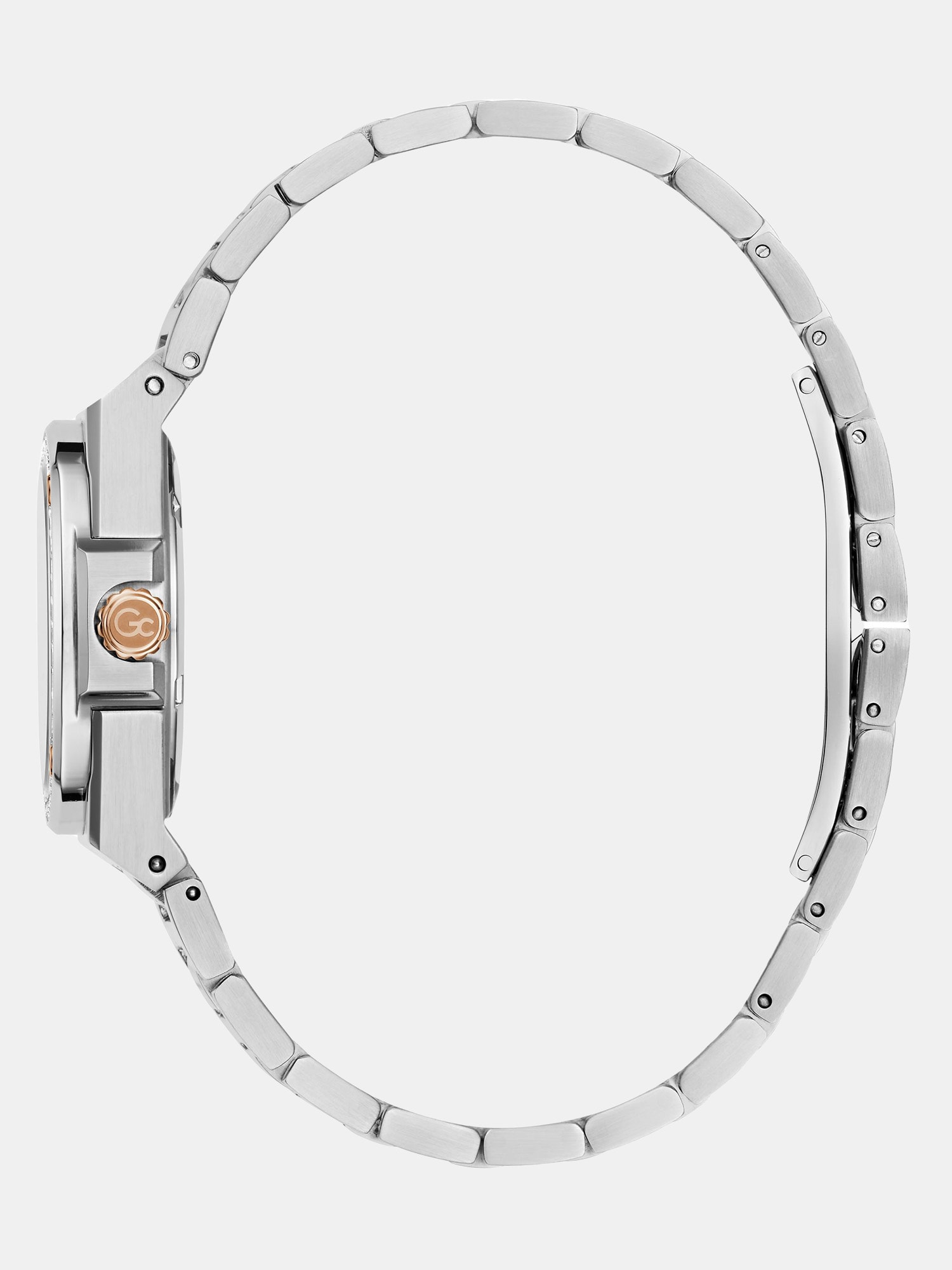 GC analogue quartz watch in stainless steel