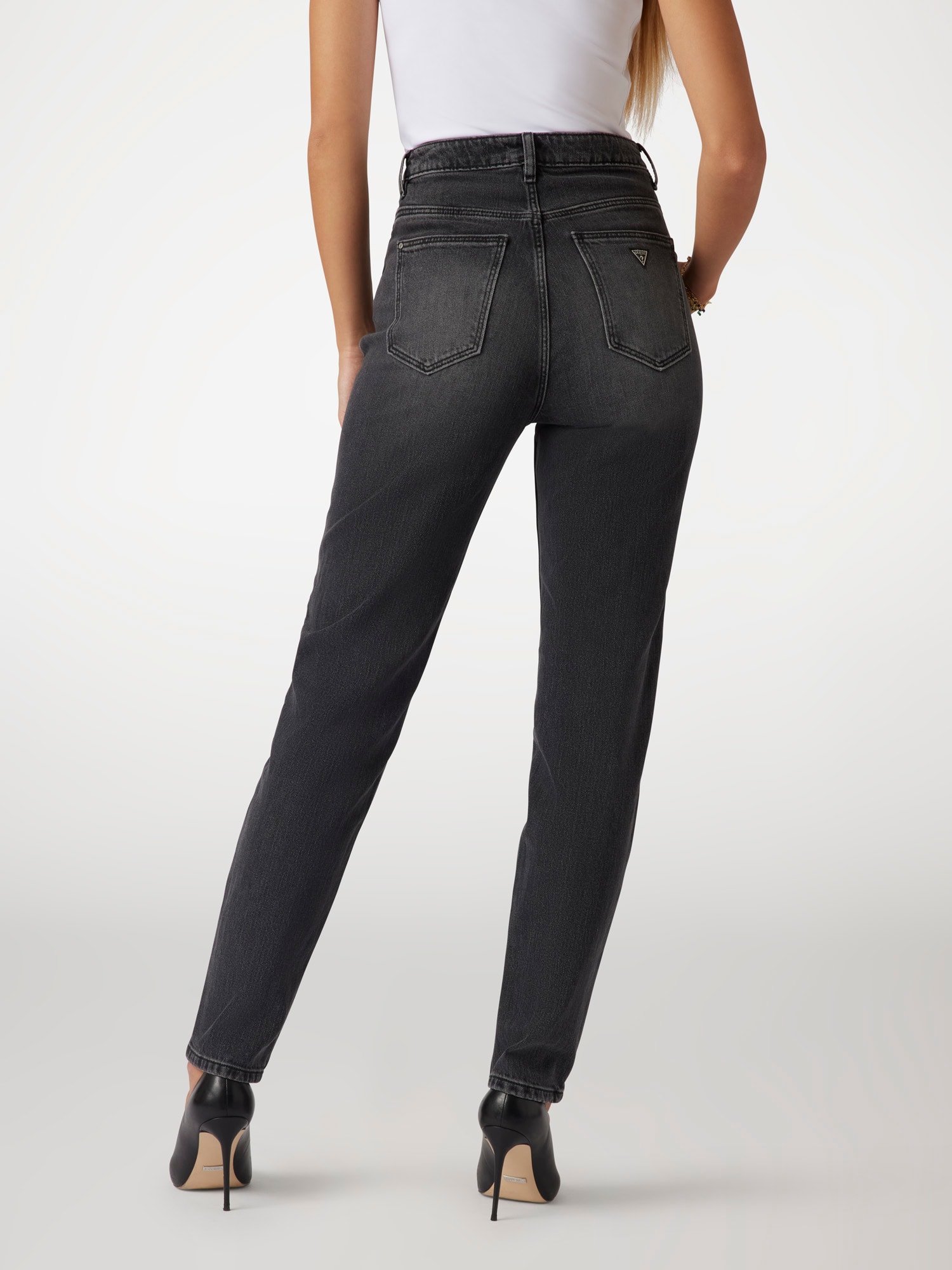 Mom fit denim pant