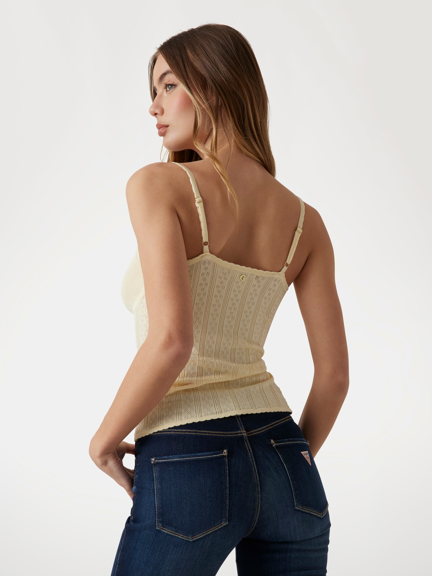 Sweater tank top