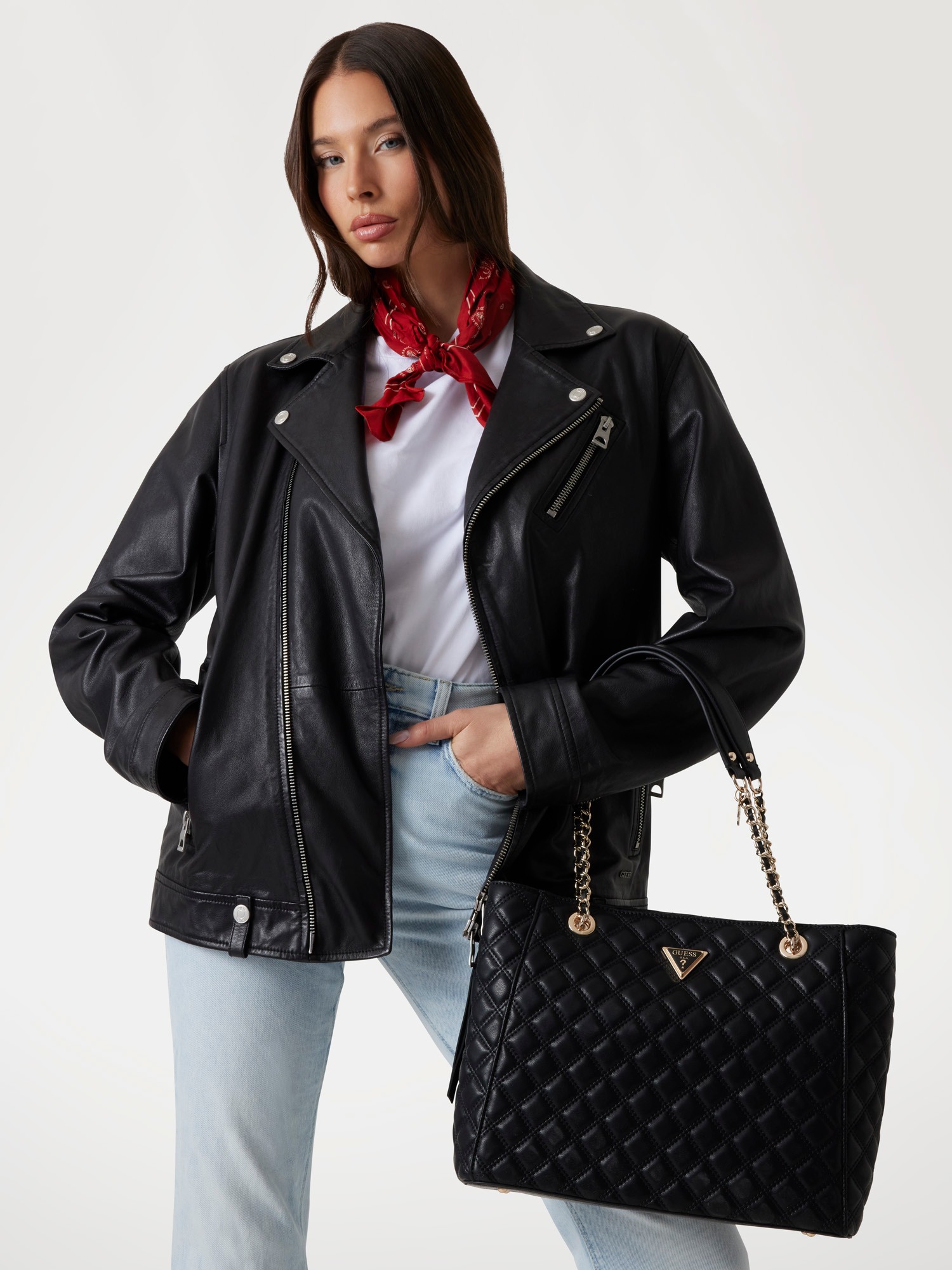 Giully quilted shopper