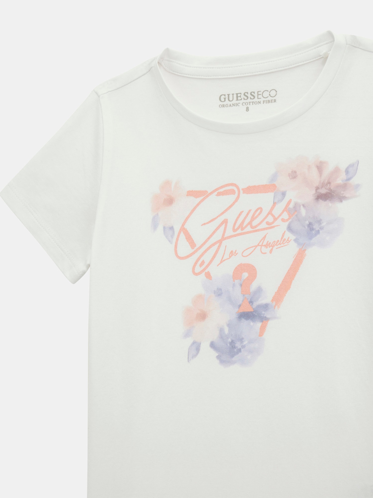 Floral triangle logo t-shirt