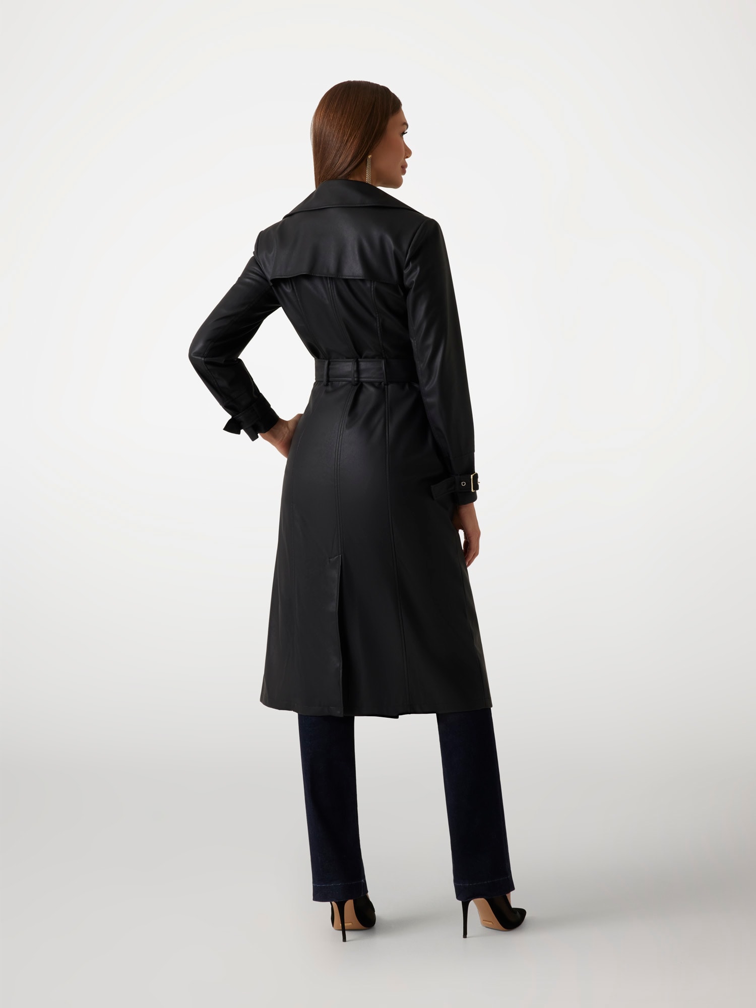 Marciano double-breasted trench coat