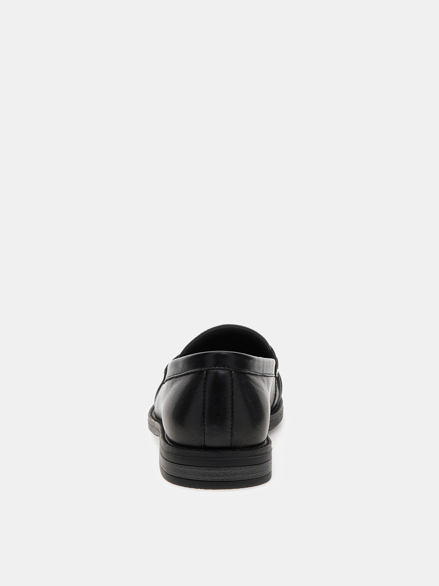 Osaka leather-blend moccasin