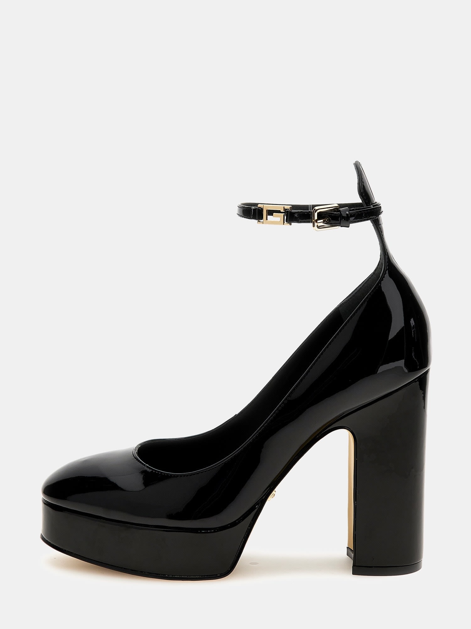 Temis patent leather court shoes