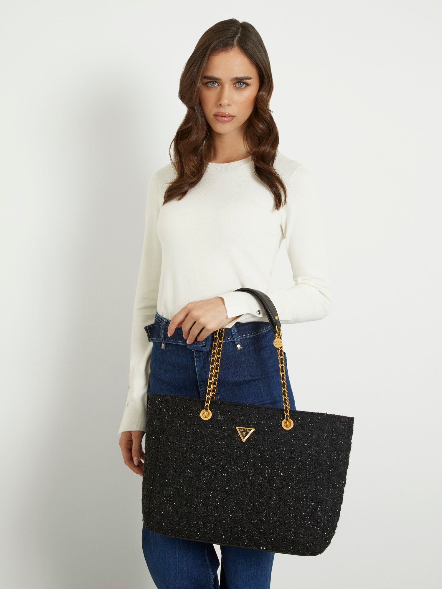 Giully Tweed Shopper