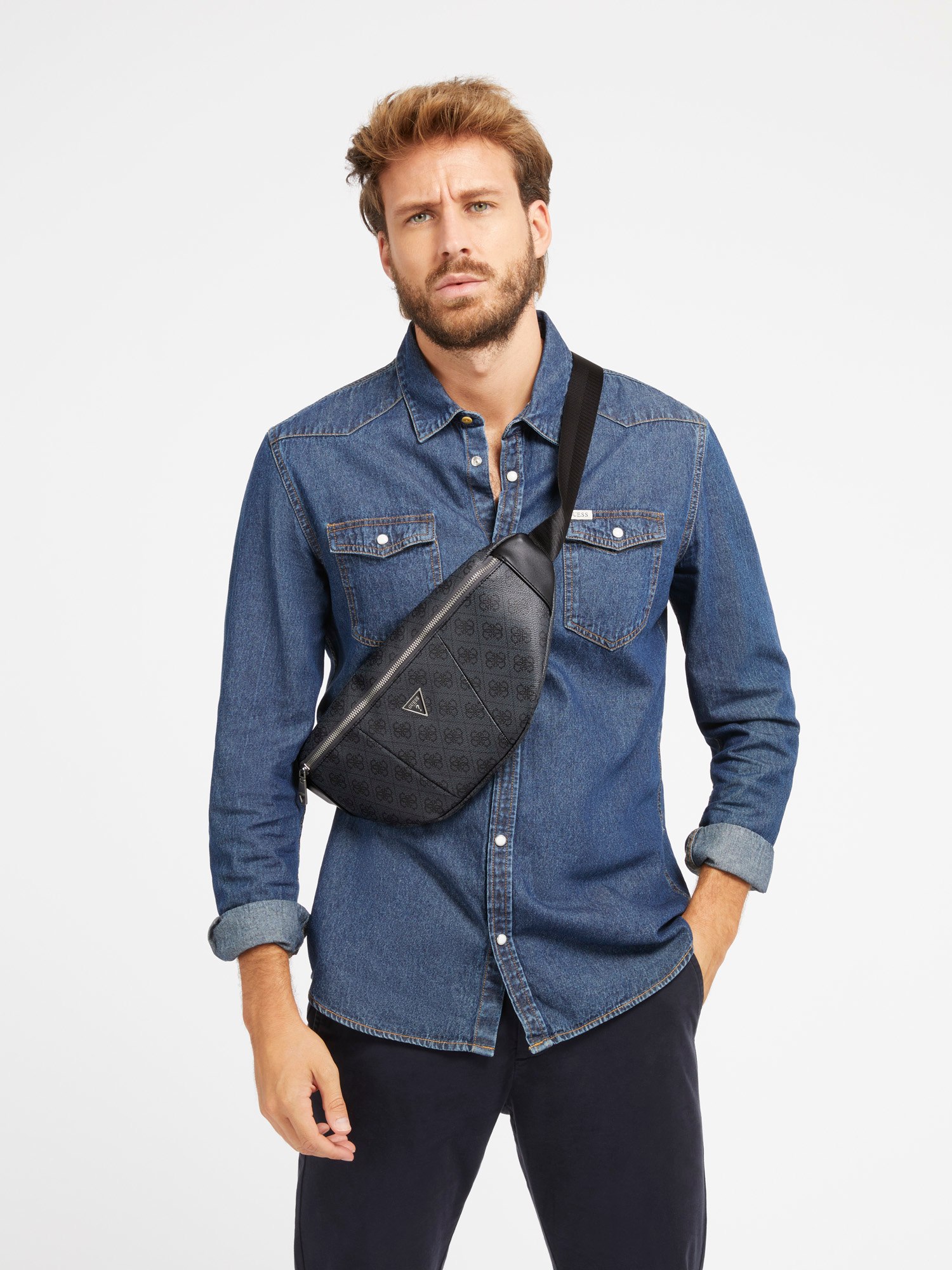 Vezzola Eco 4G logo belt bag