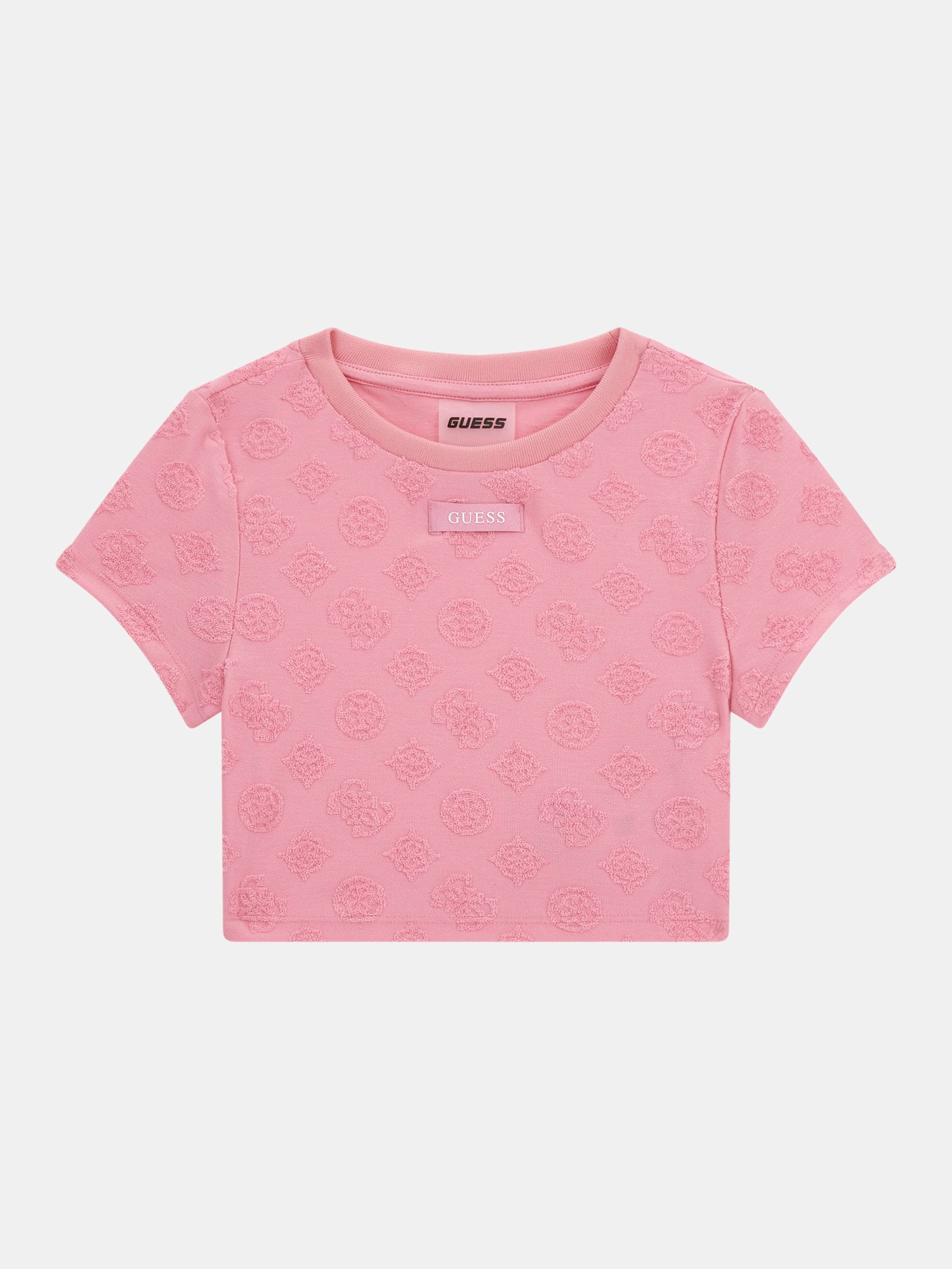 Peony and 4G logo jacquard t-shirt