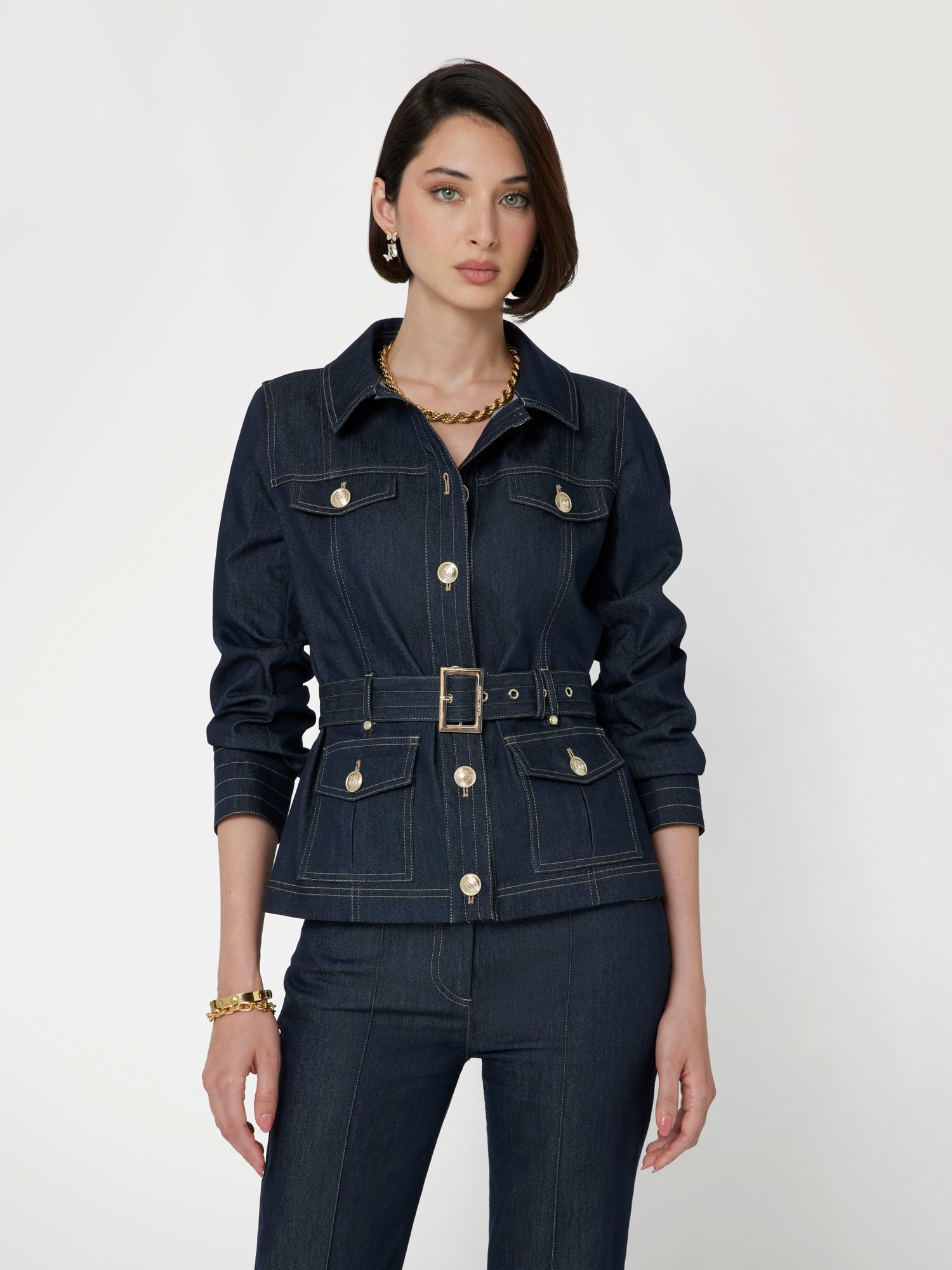 Marciano denim effect jacket