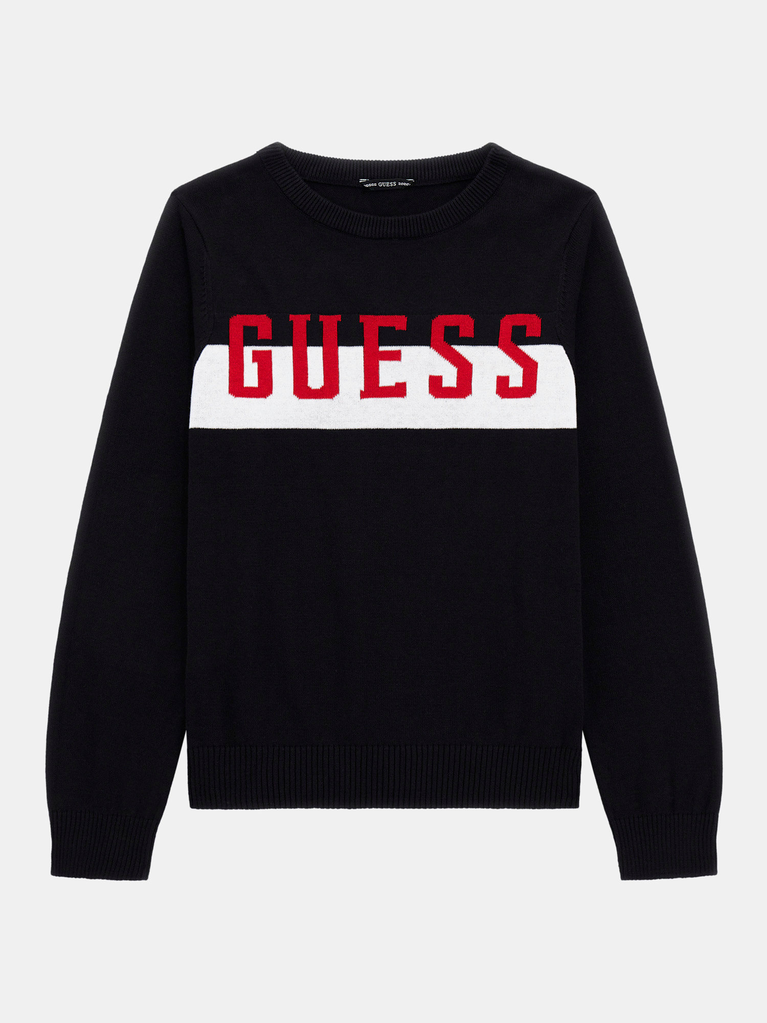 Front logo sweater