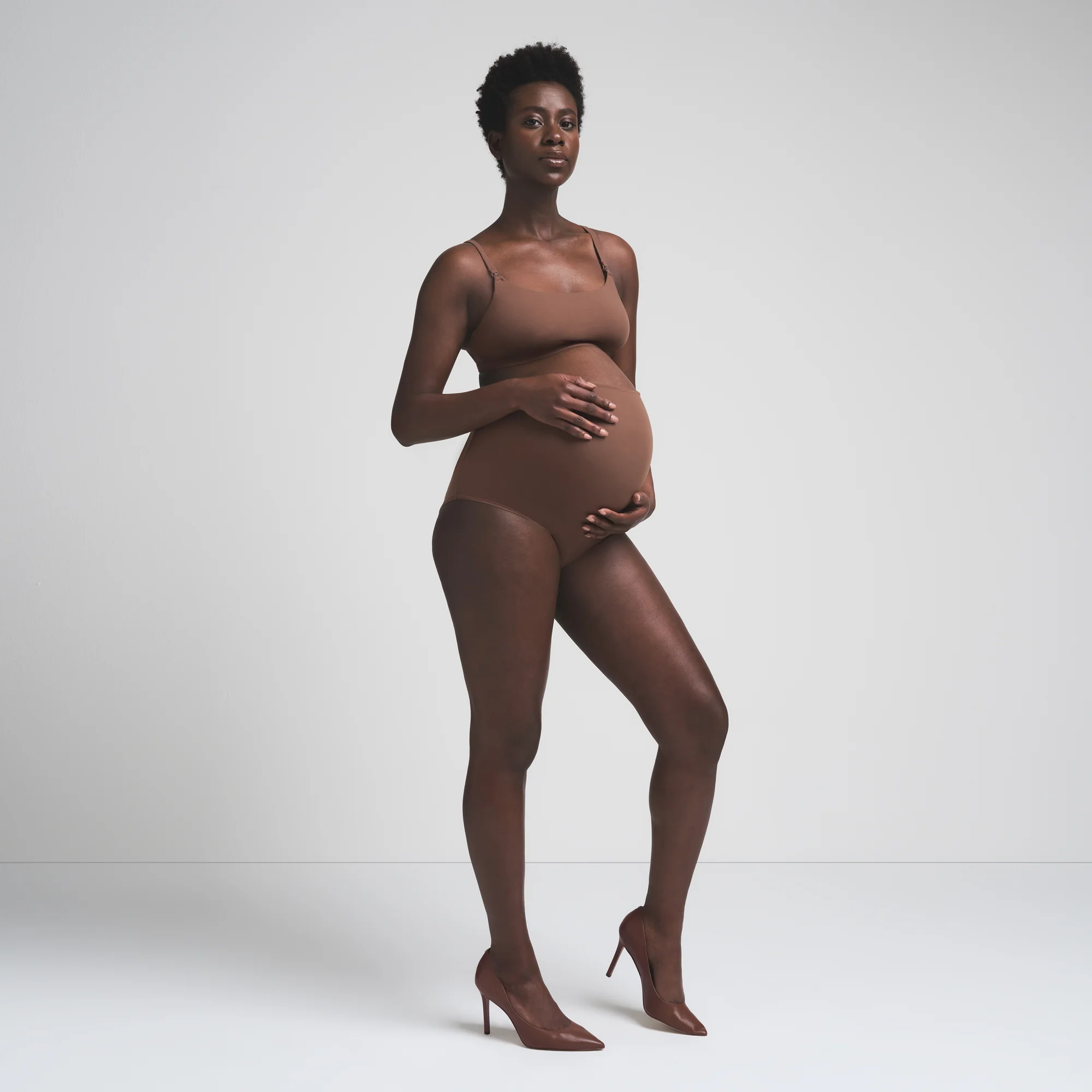 FITS EVERYBODY MATERNITY NURSING SCOOP BRALETTE | ONYX