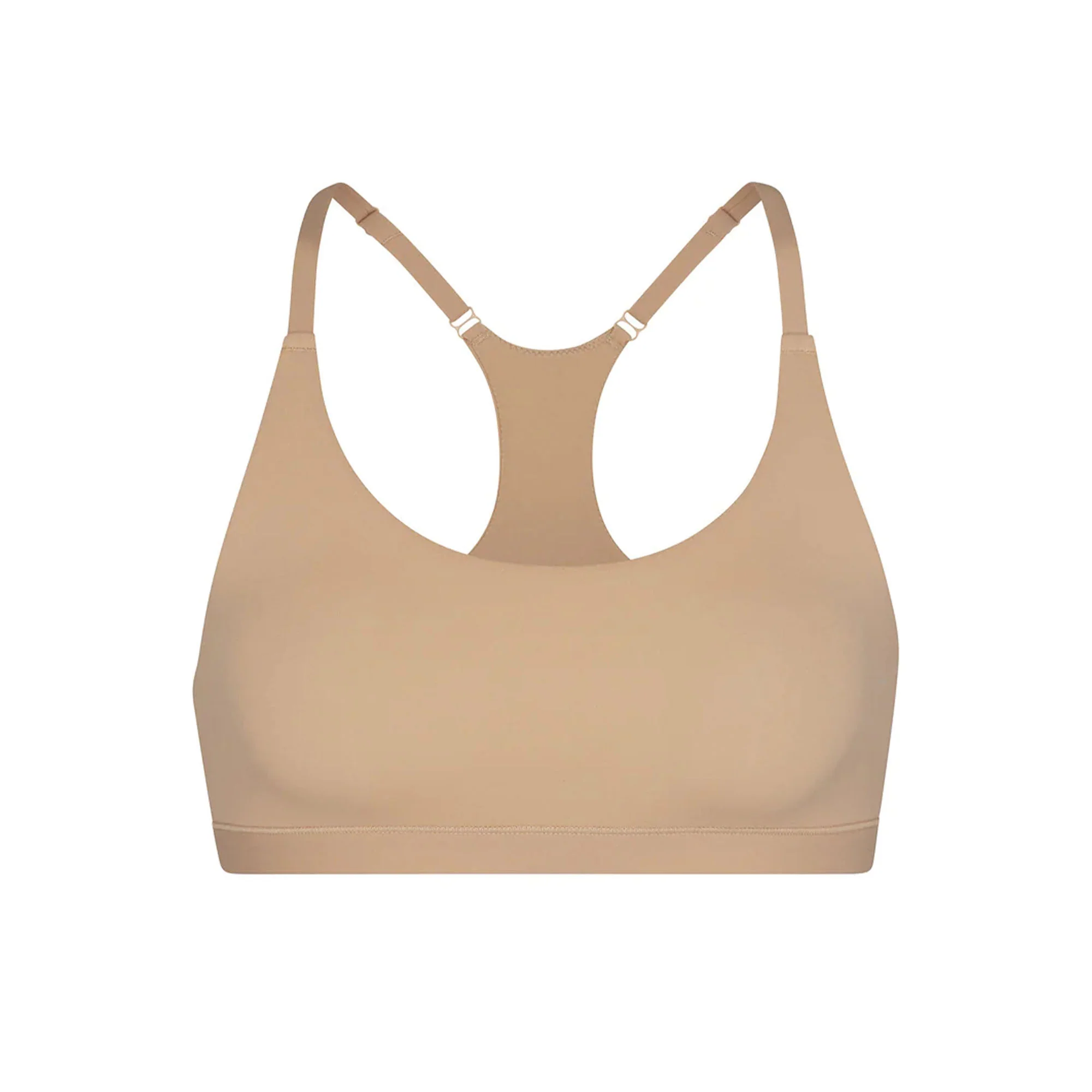 FITS EVERYBODY RACERBACK SCOOP BRALETTE | ONYX