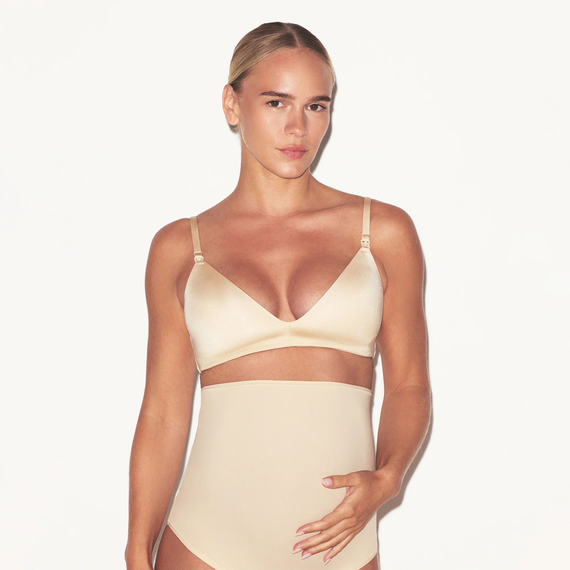WIRELESS FORM MATERNITY NURSING BRA | CLAY