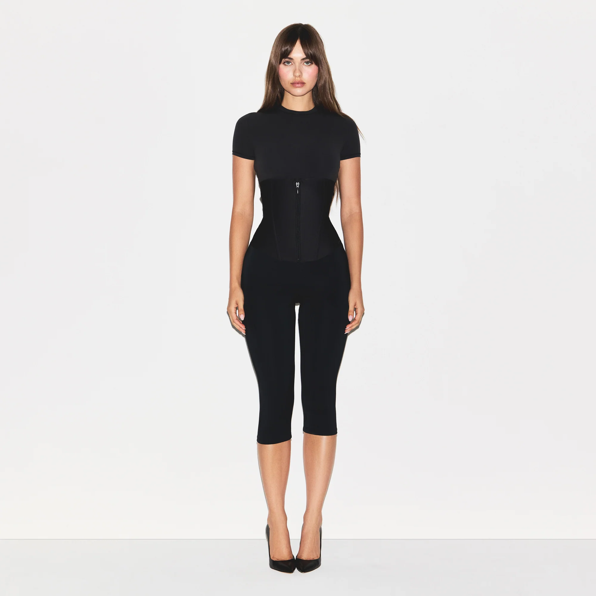 SKIMS BODY CORE SCULPT WAIST CINCHER | ONYX