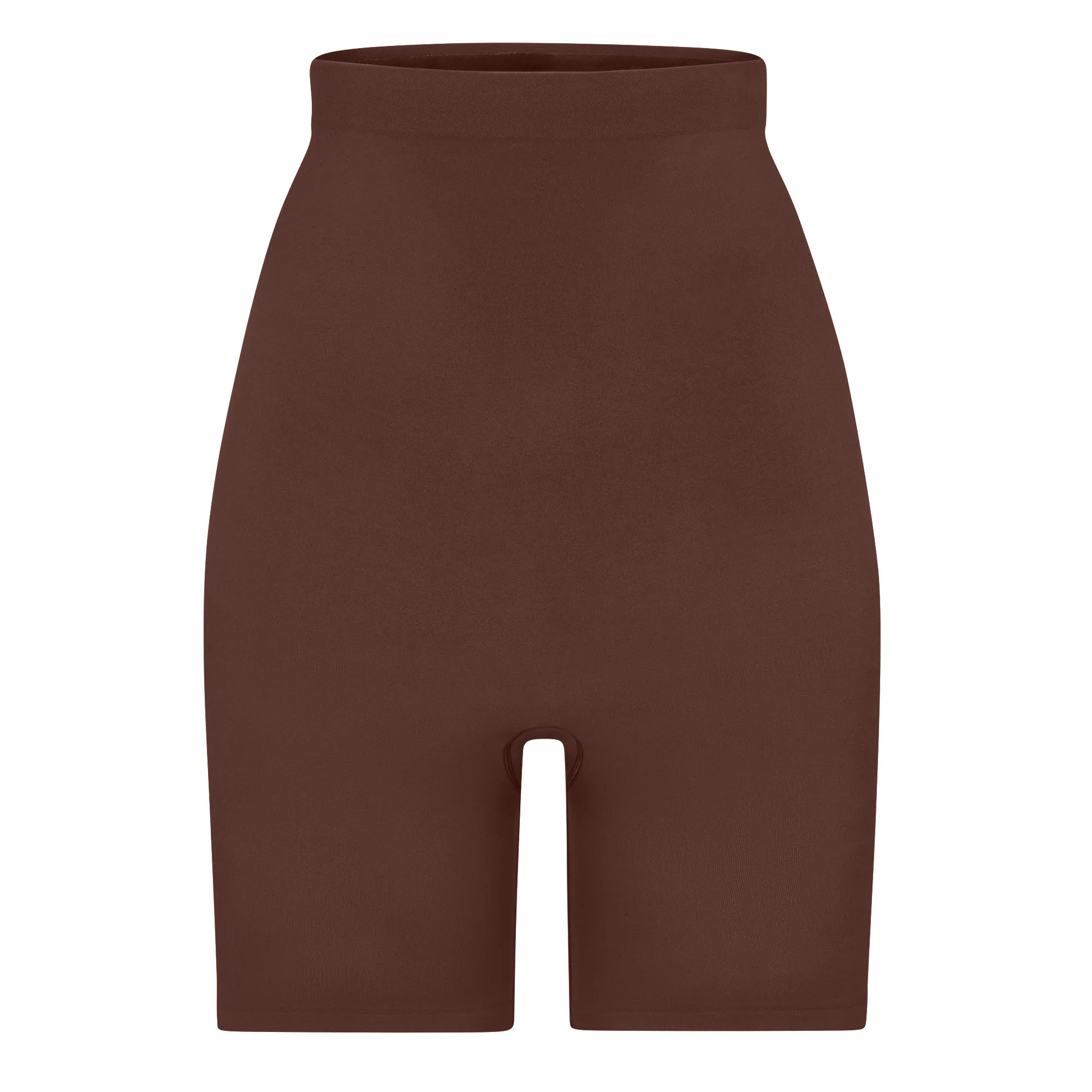 SEAMLESS SCULPT HIGH-WAISTED ABOVE THE KNEE SHORT | ONYX