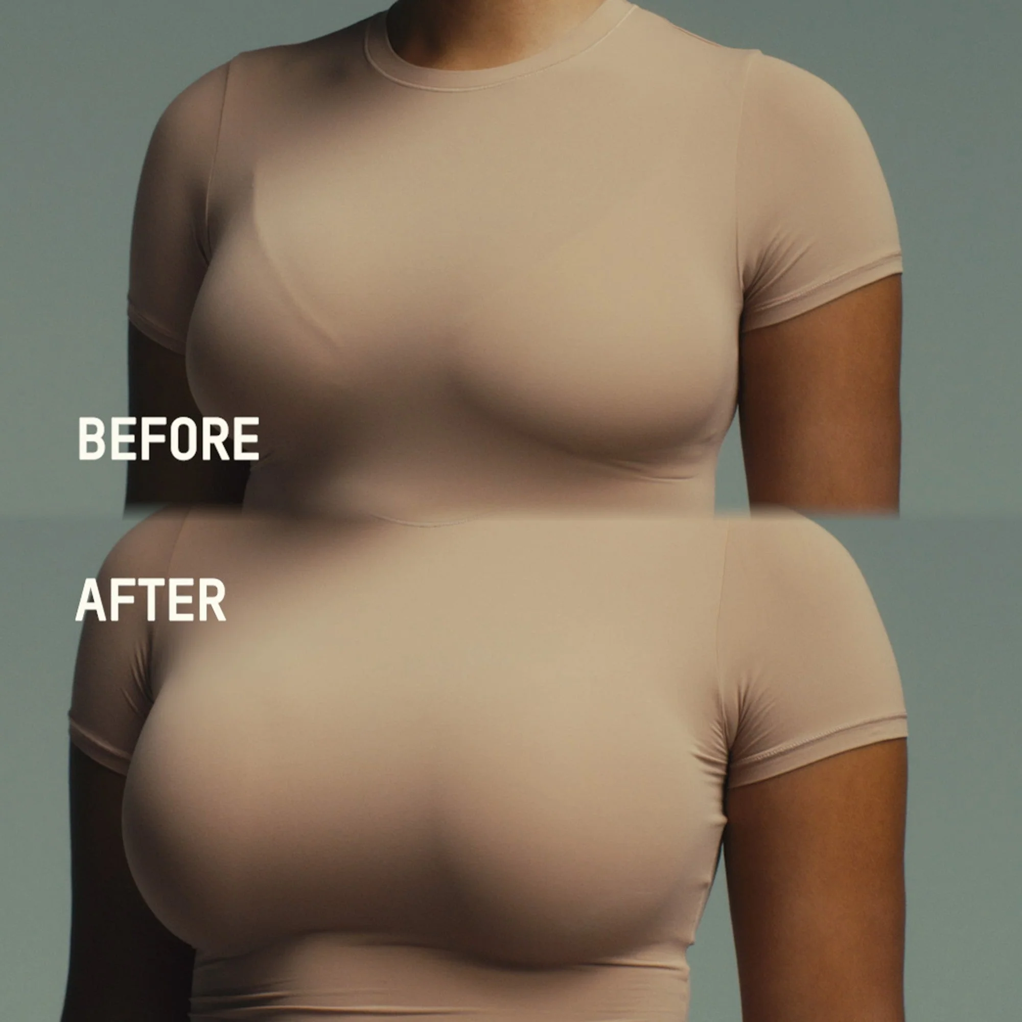 SKIMS ULTIMATE TEARDROP PUSH-UP BRA | CLAY