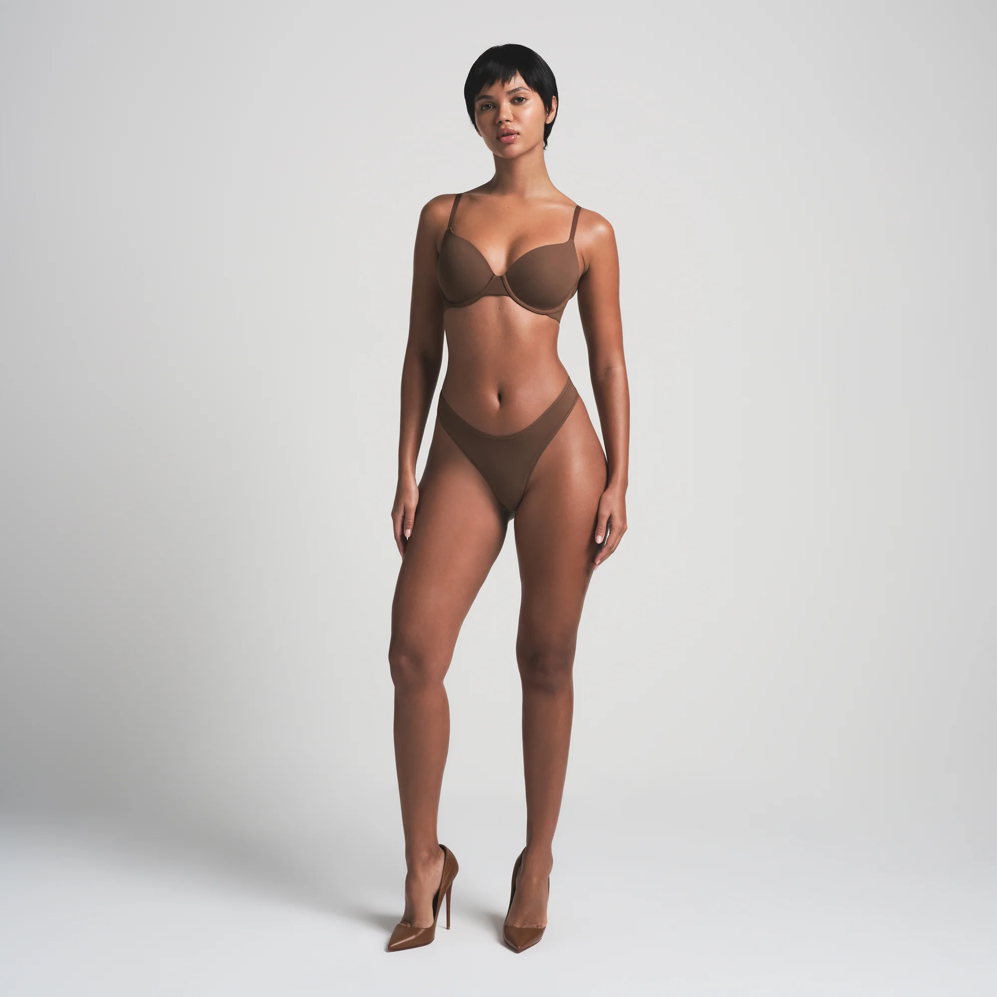 FITS EVERYBODY DIPPED FRONT THONG | DESERT CLAY