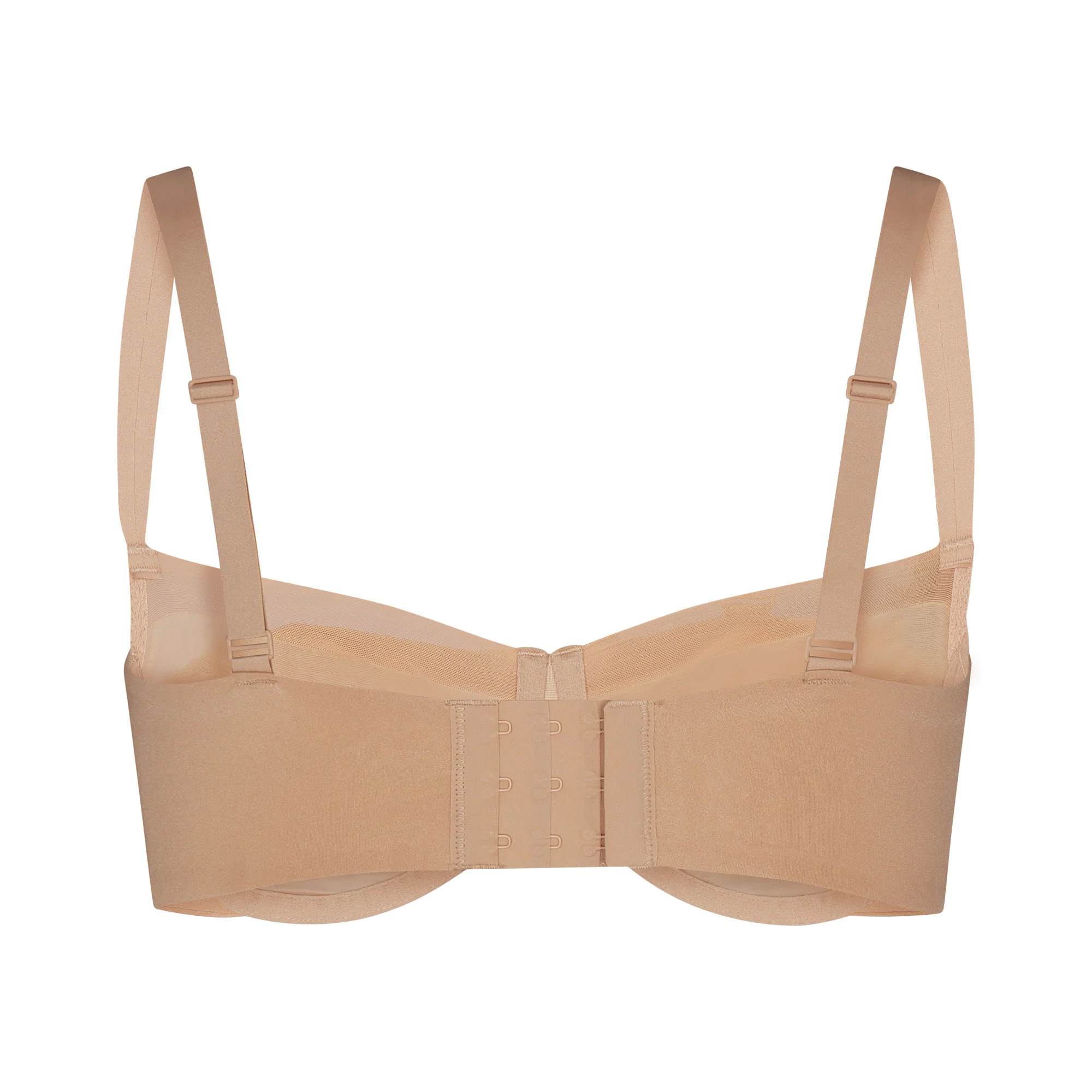 NO SHOW UNLINED BALCONETTE BRA | CLAY
