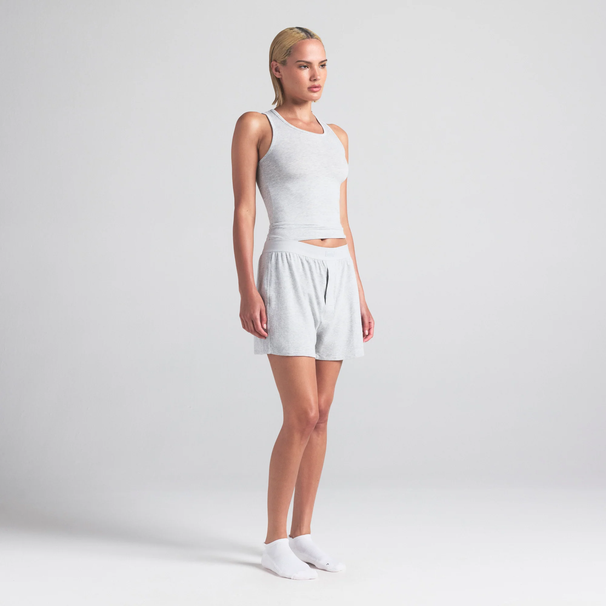 COMFORT ANKLE SOCK 3-PACK | SNOW