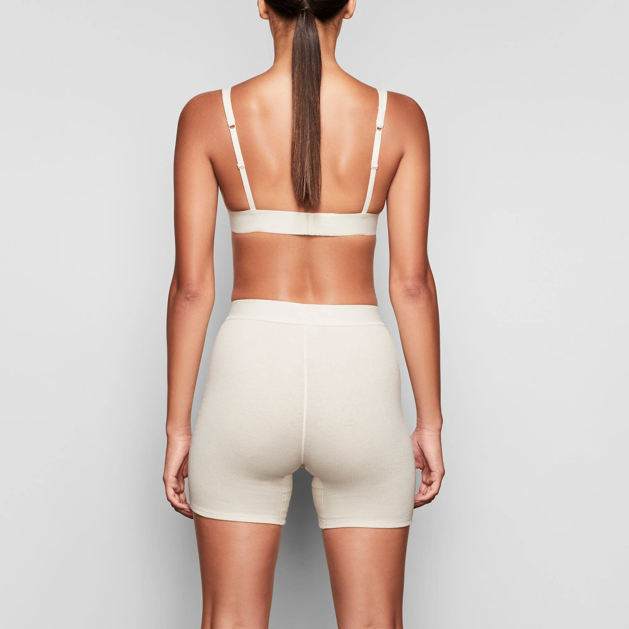 COTTON RIB BOXER | SNOW STRAWBERRY PRINT