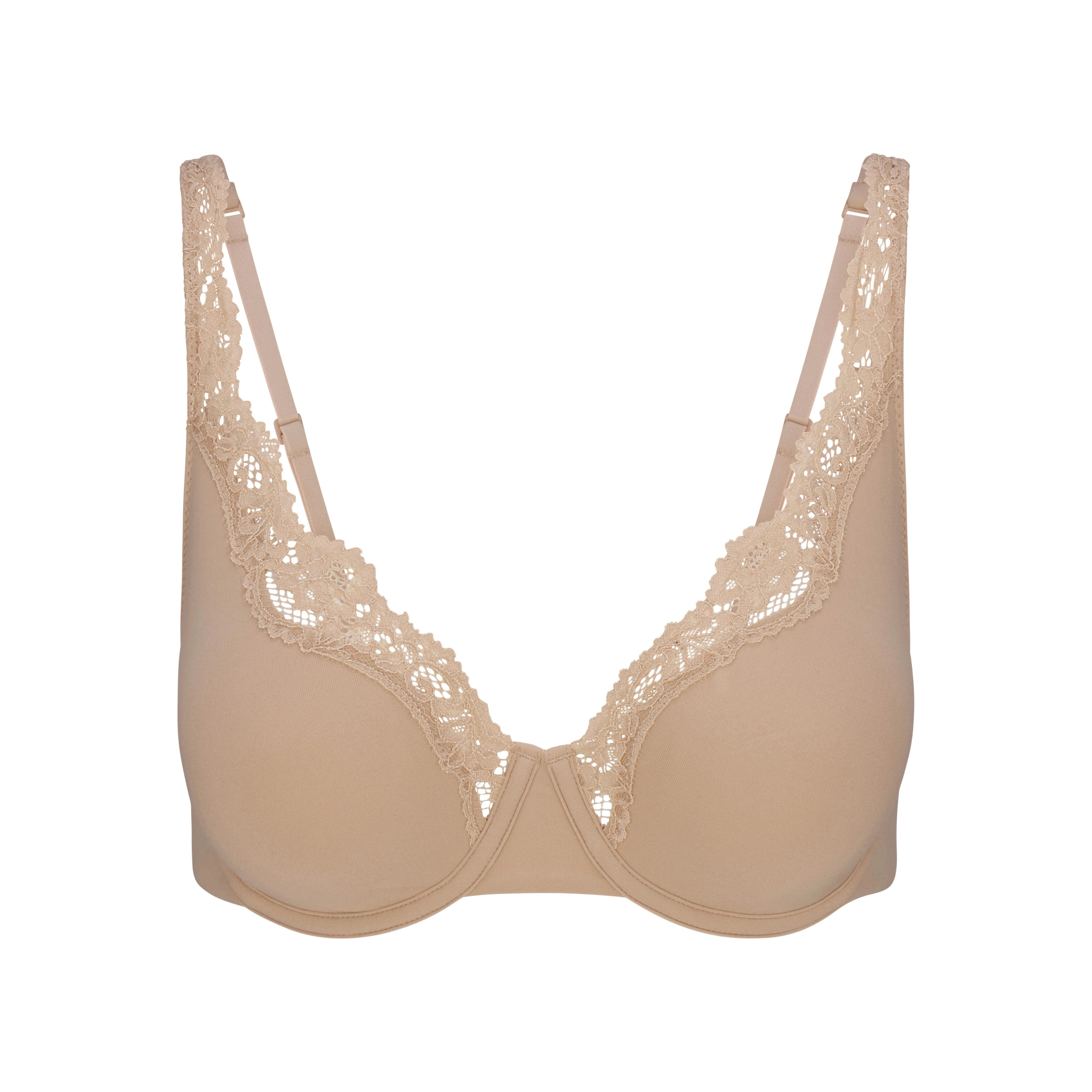 FITS EVERYBODY LACE UNLINED FULL COVERAGE BRA | ONYX