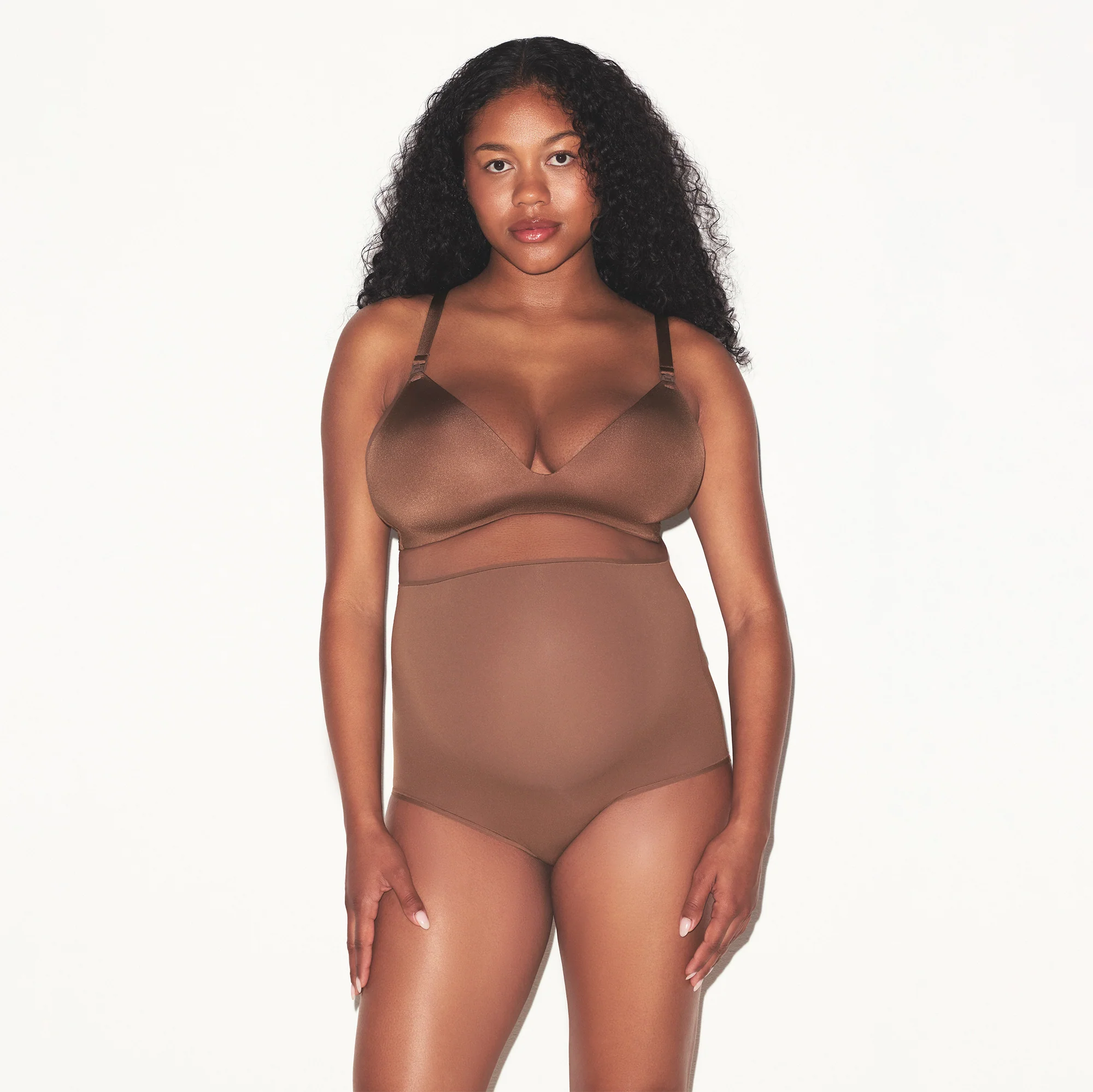 WIRELESS FORM MATERNITY NURSING BRA | CLAY