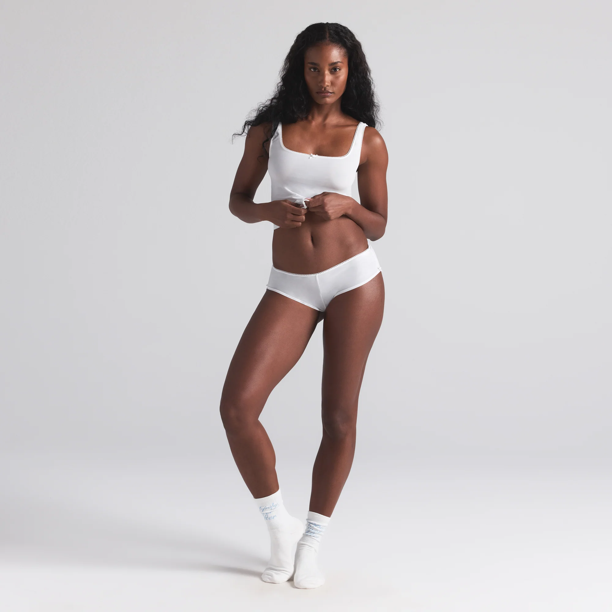 FITS EVERYBODY PICOT TANK AND HIPSTER SET | MARBLE