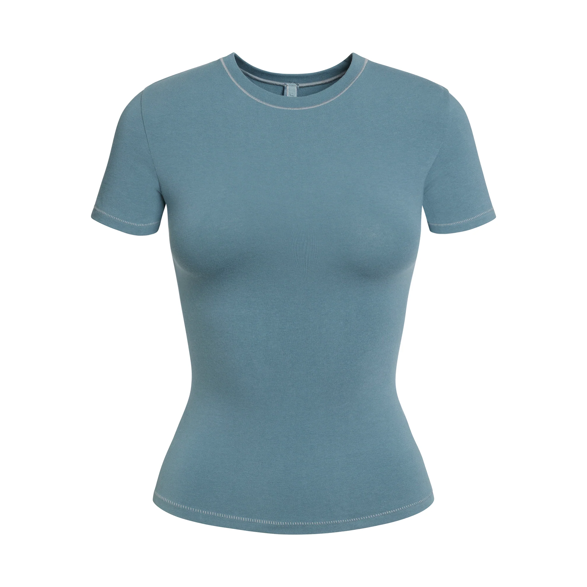 COTTON JERSEY T-SHIRT | MINERAL